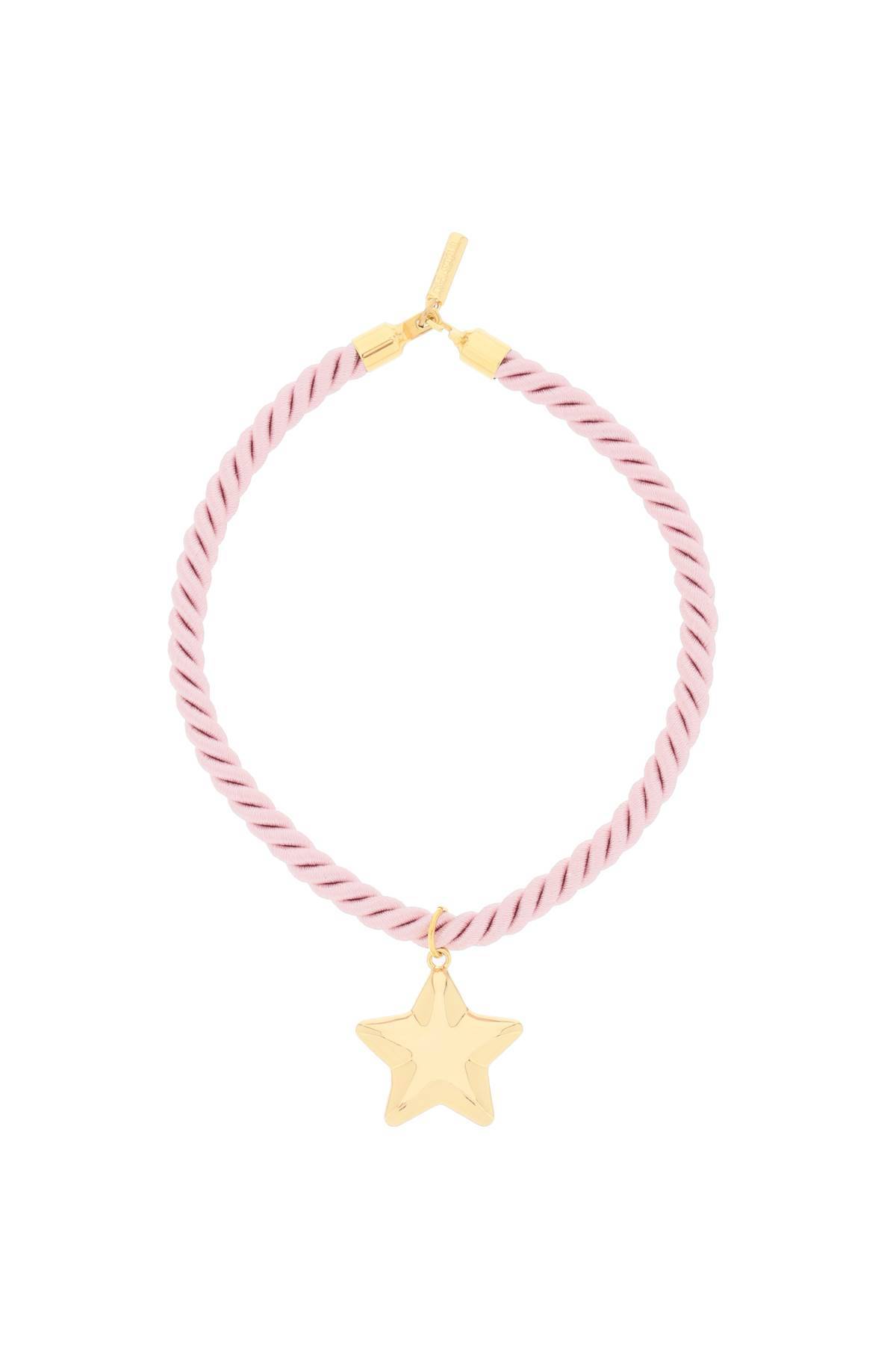 Timeless Pearly Necklace With Charm In Pink