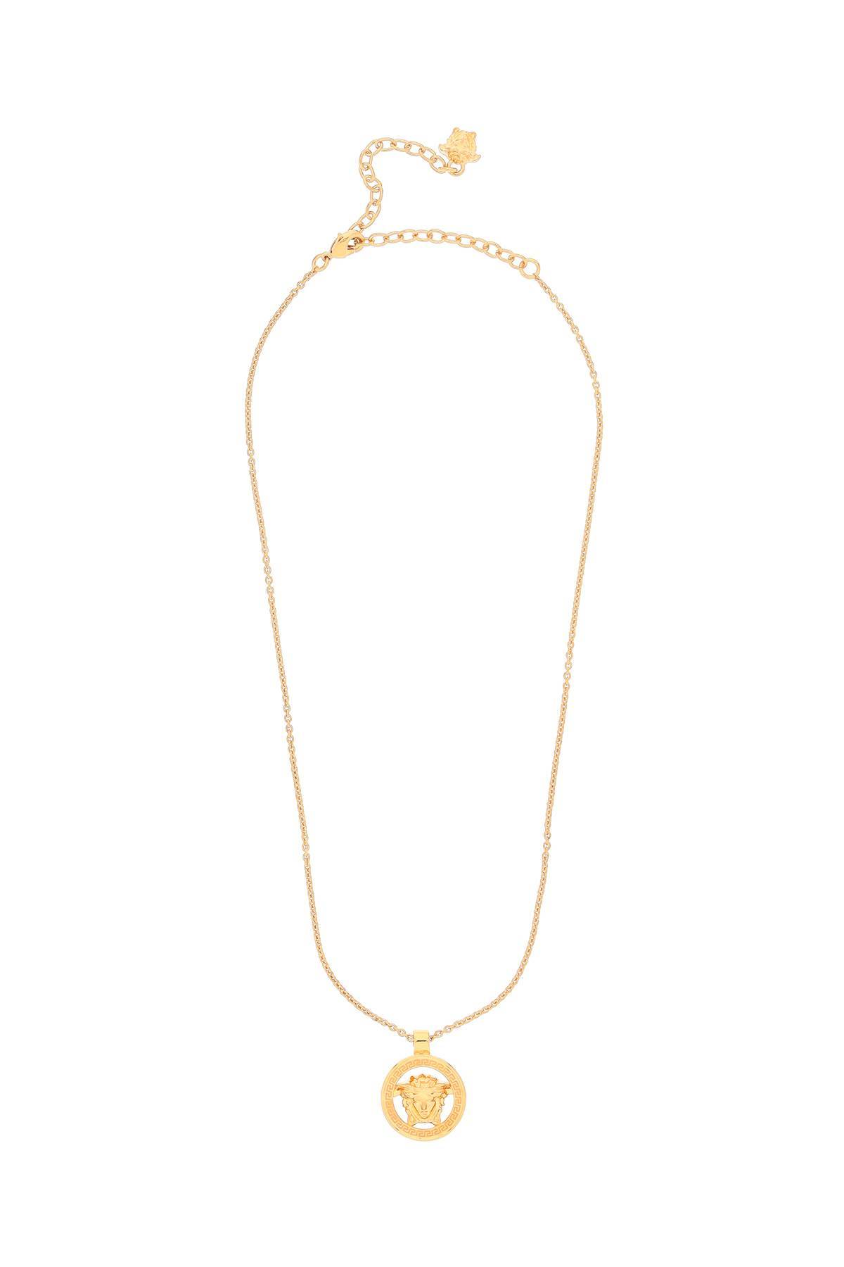 Shop Versace "medusa '95 Pendant Necklace In Gold