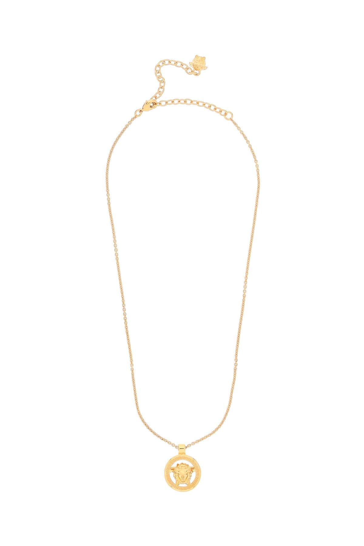 Shop Versace "medusa '95 Pendant Necklace In Gold