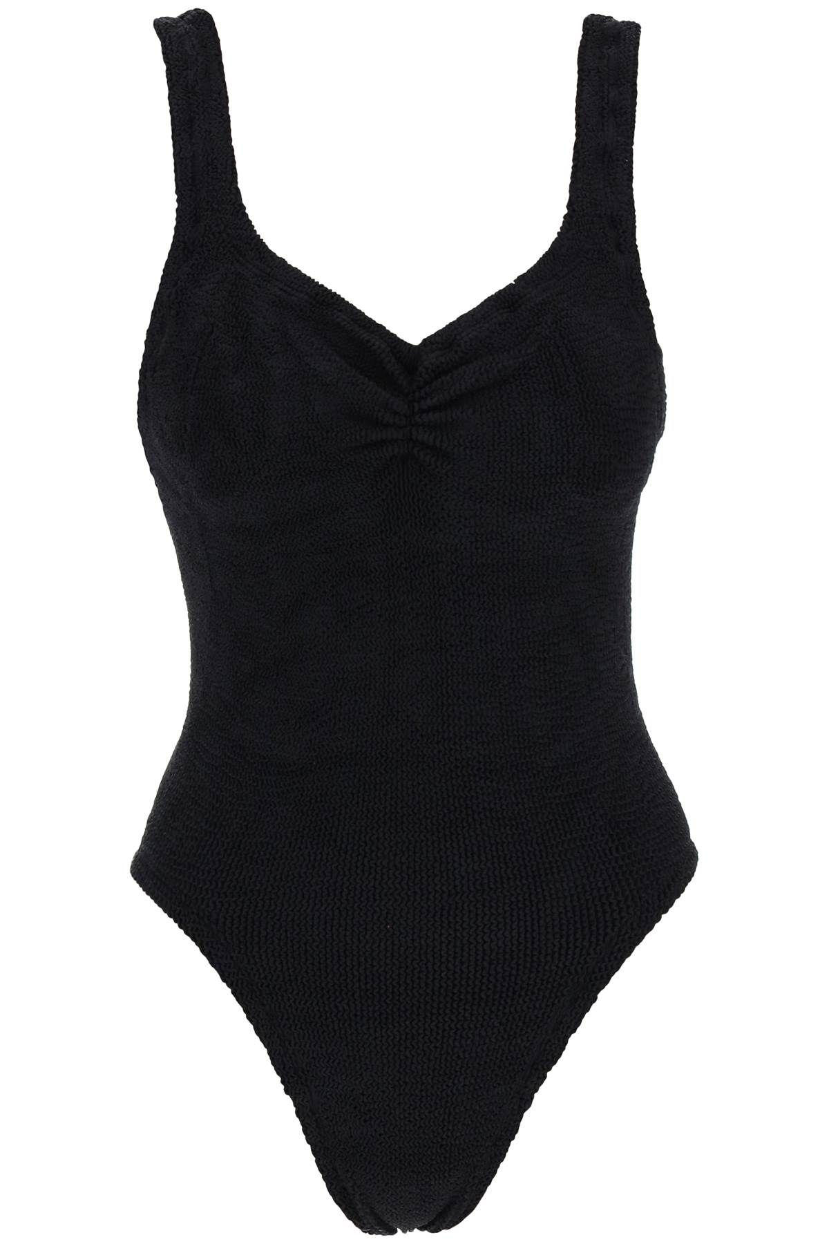 Shop Hunza G Tonya Swimsuit In Black