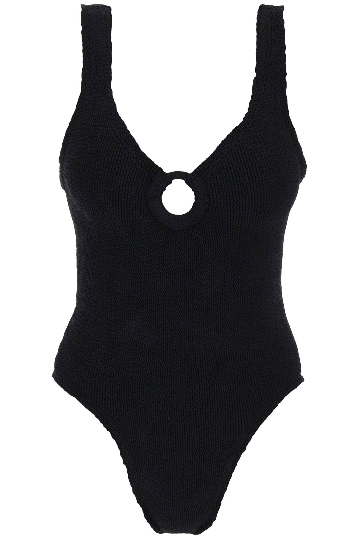 Shop Hunza G Celine One-piece Swims In Black