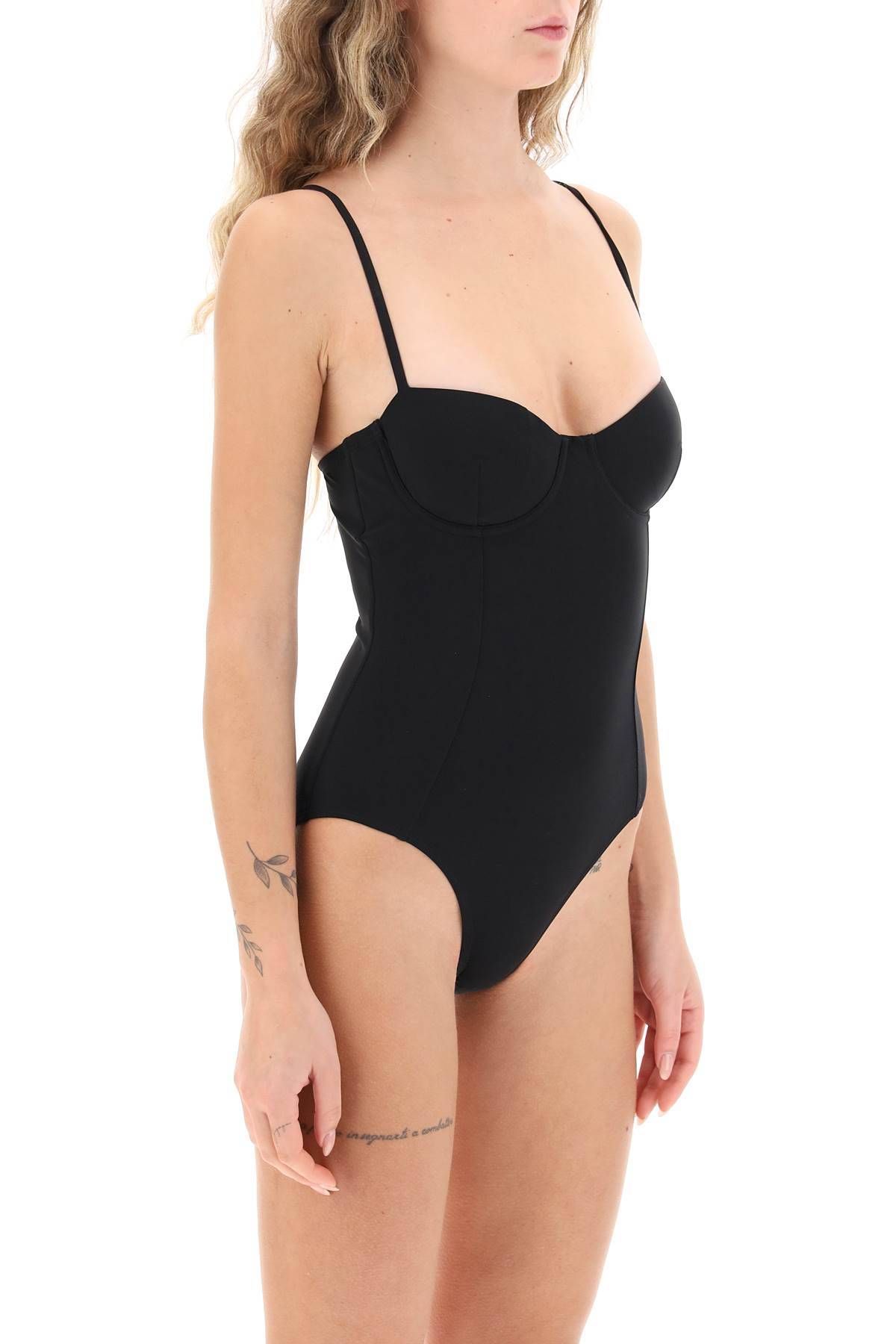 Shop Tory Burch One-piece Swimsuit In Black