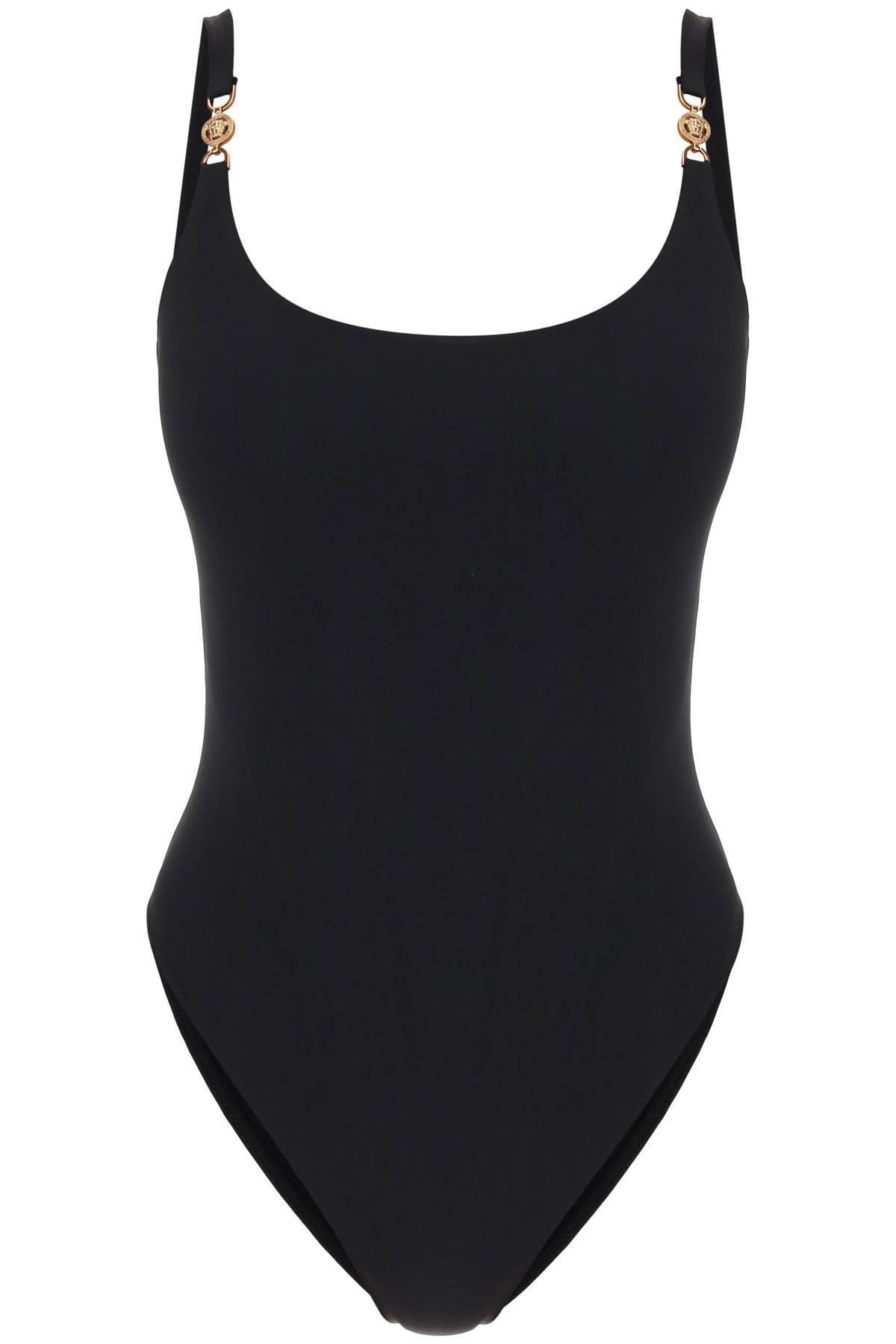 Shop Versace Medusa '95 One-piece Swimwear In Black