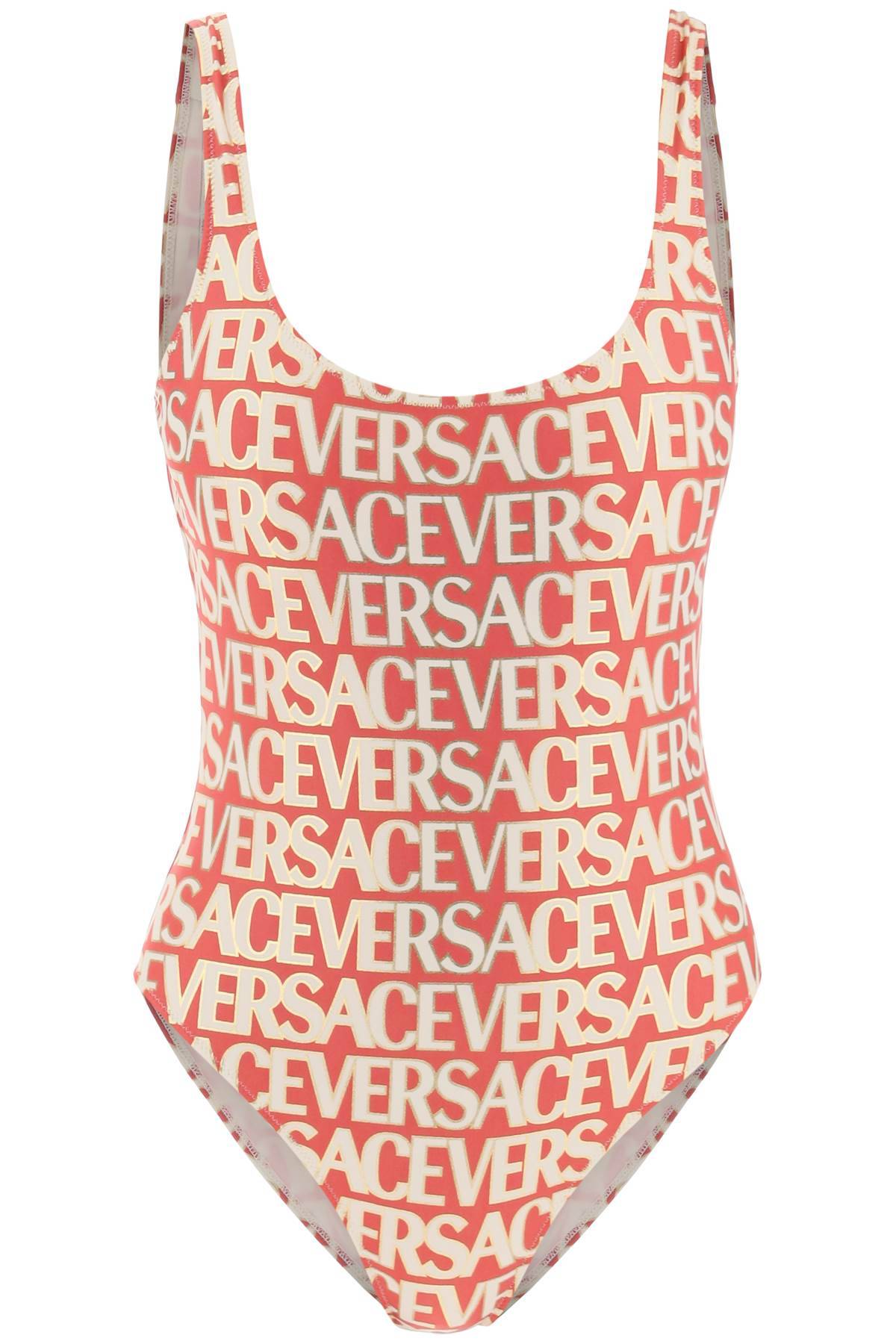 VERSACE versace allover one-piece swimwear