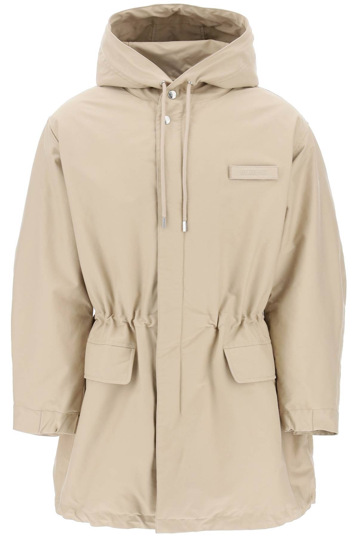 Shop Jacquemus Padded Parka 'the Brown In Beige