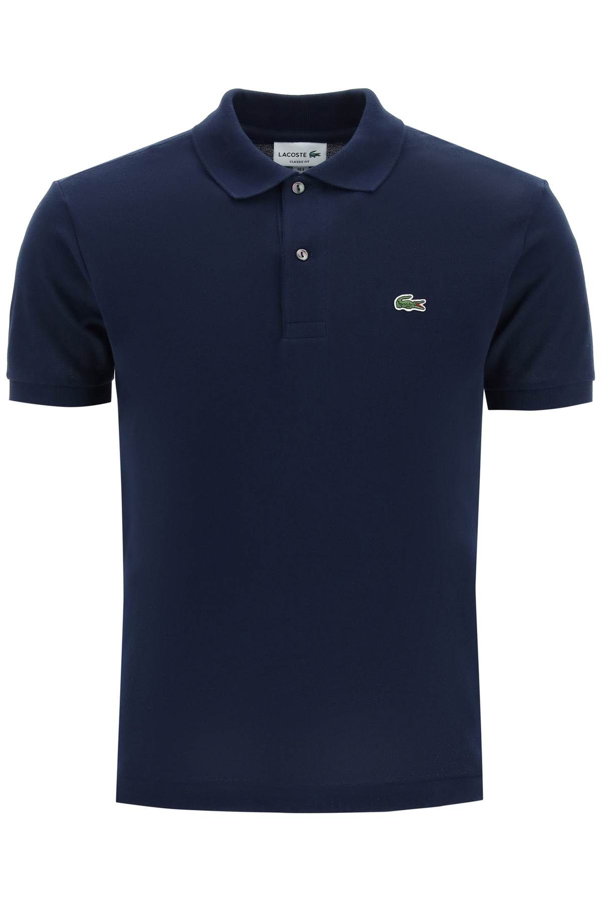 Shop Lacoste Cotton Piquet Polo In Blue