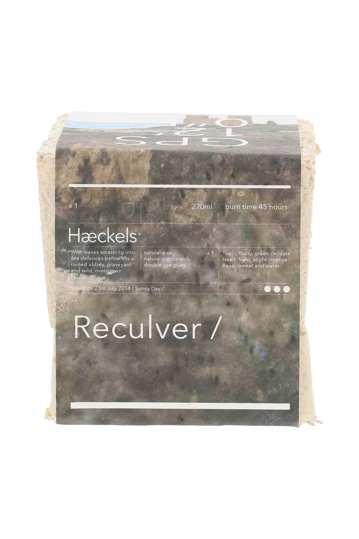 HAECKELS reculver scented candle 270 ml