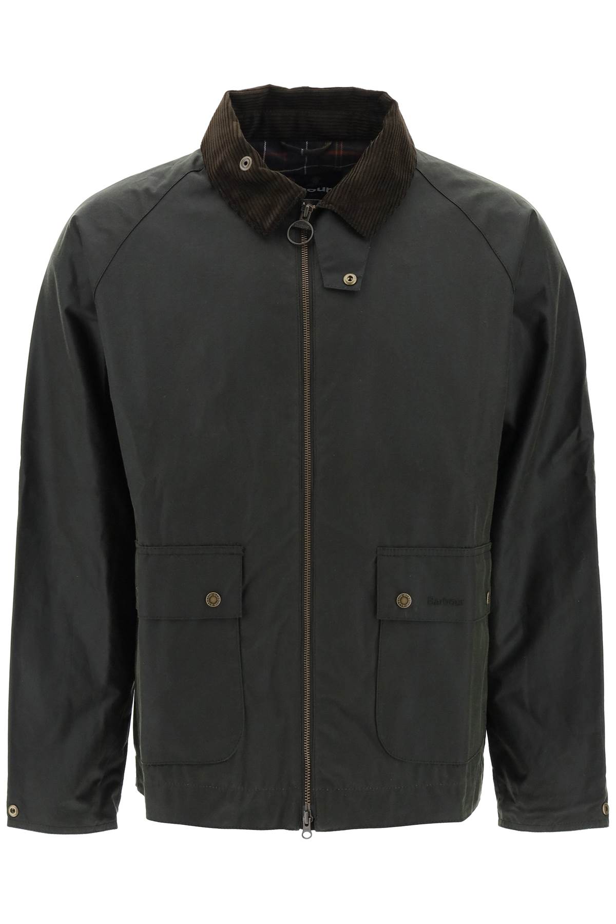 Shop Barbour Bedale Wax Jacket In Green