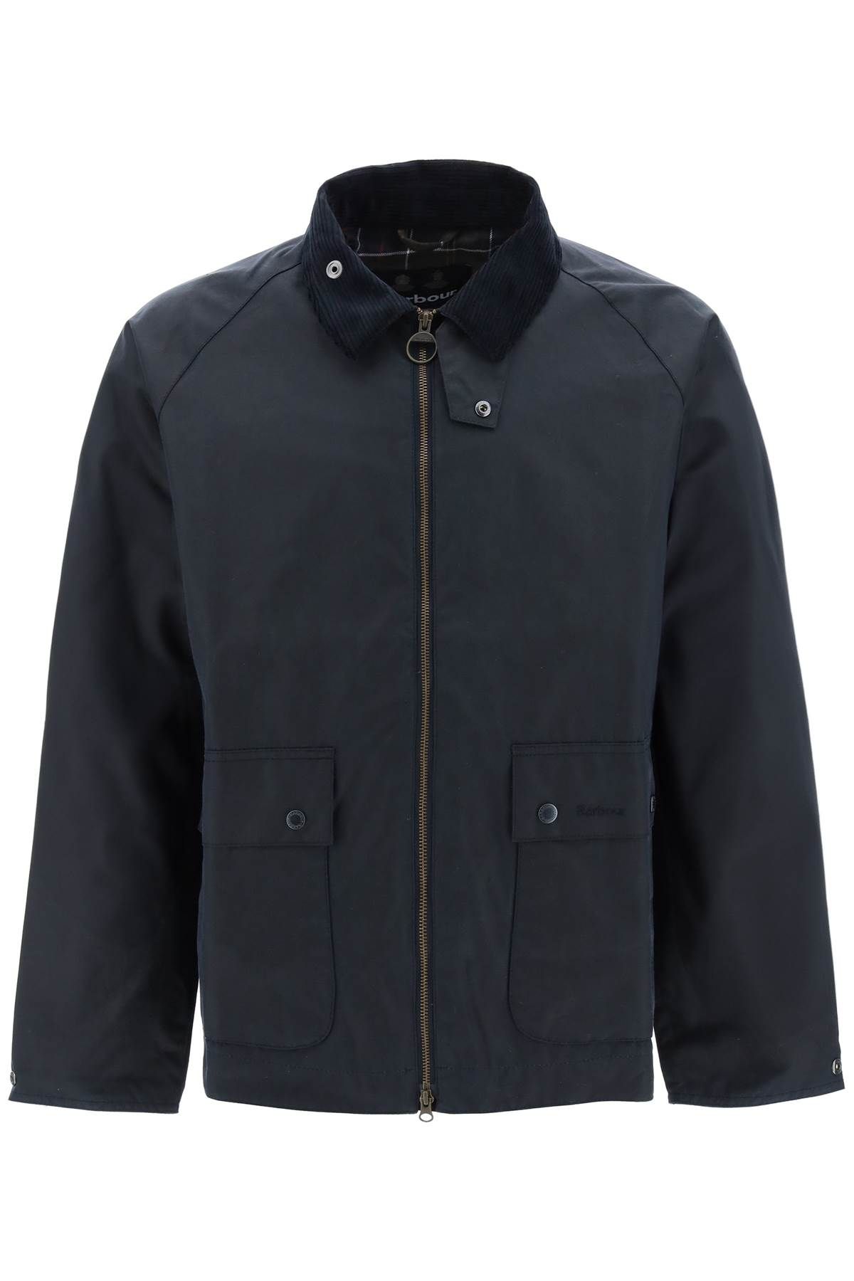 Shop Barbour Bedale Wax Jacket In Blue