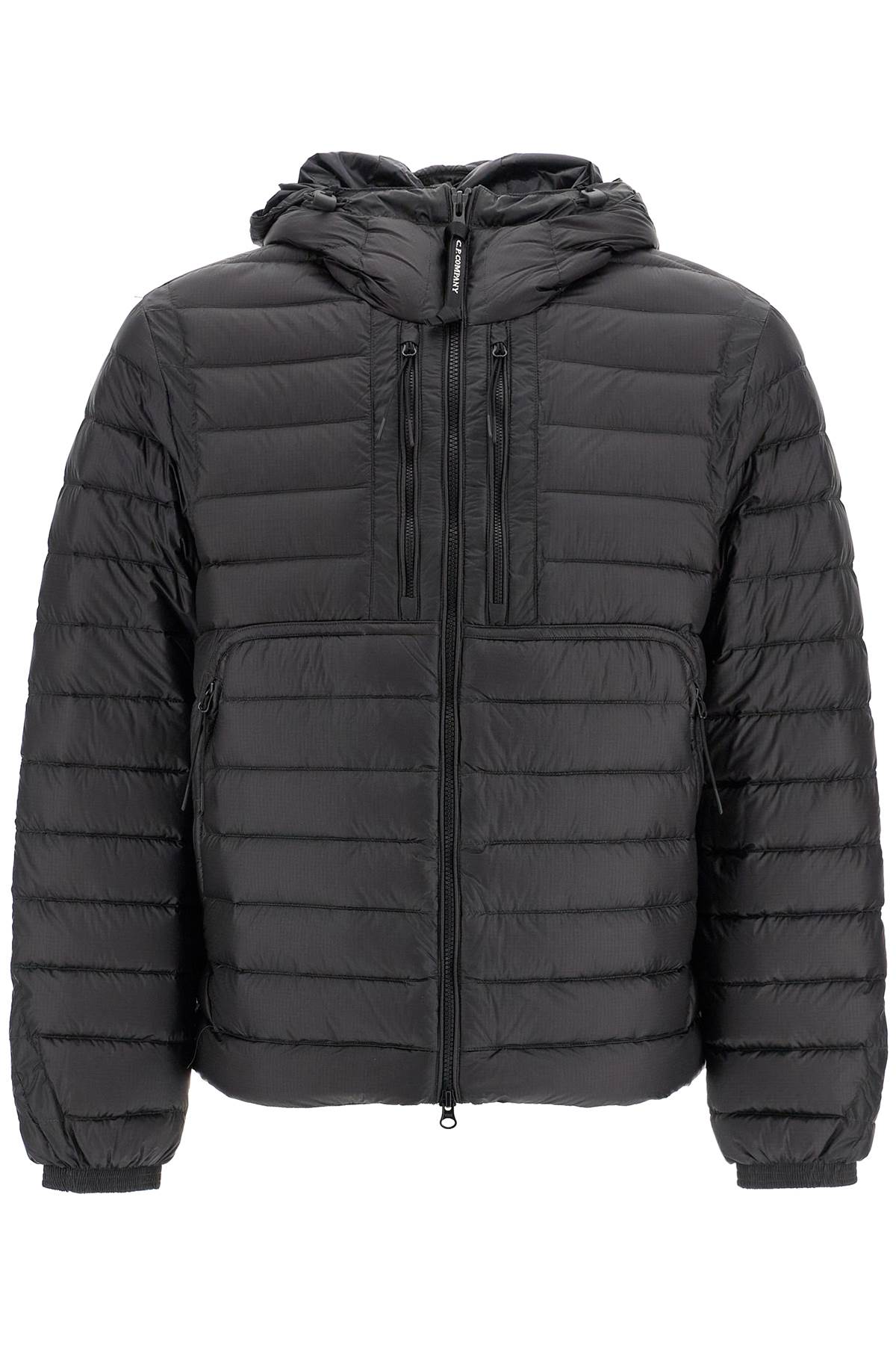 Shop C.p. Company Lightweight Goggle Down Jacket In D In Black