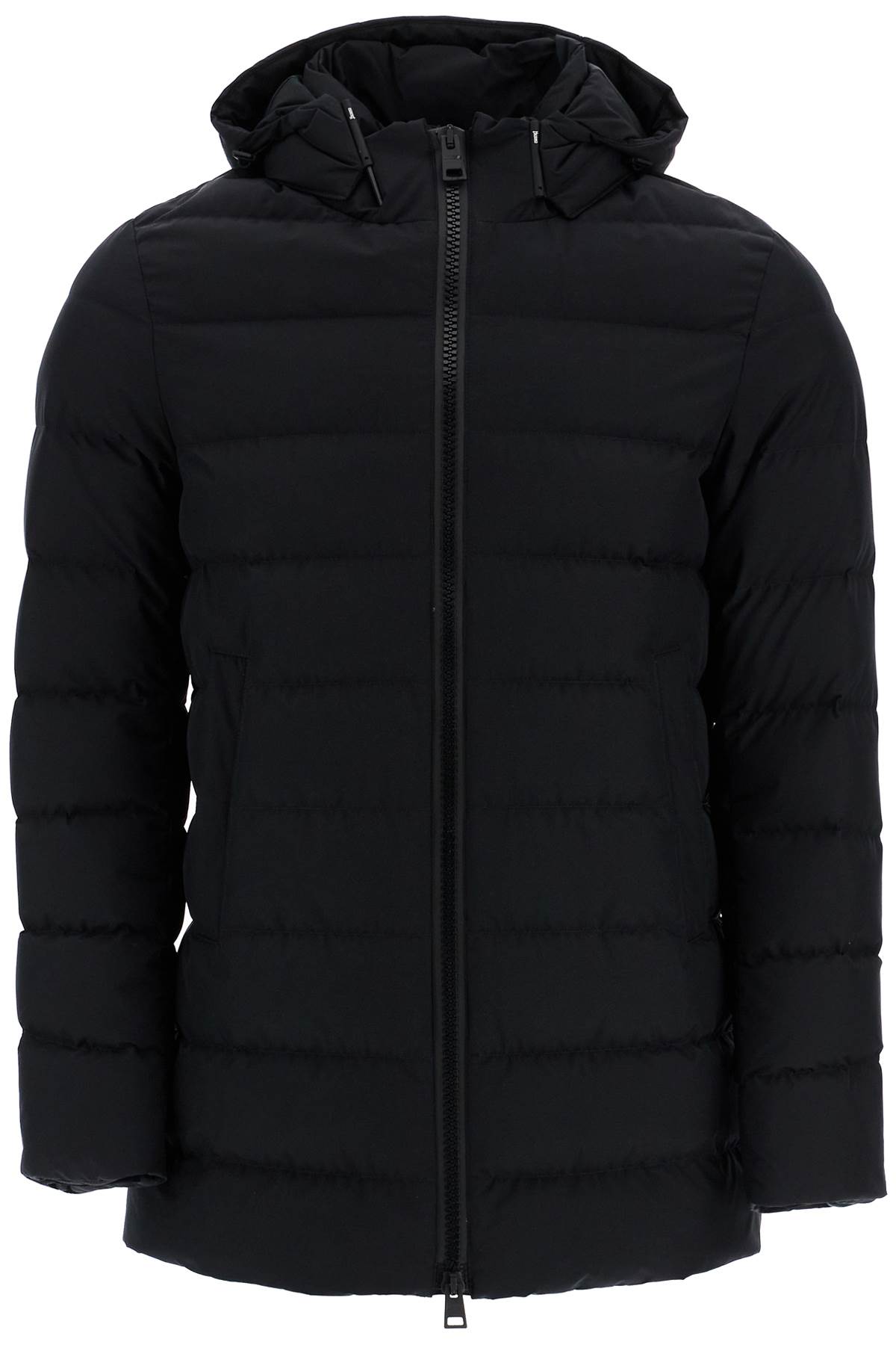 Herno Laminar Laminar Down Jacket In Gore-tex Infinium Windstopper In Black