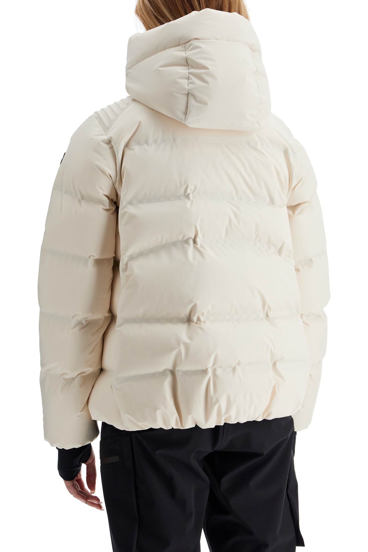 Shop Moncler Suisses Ski Down Jacket In Neutro