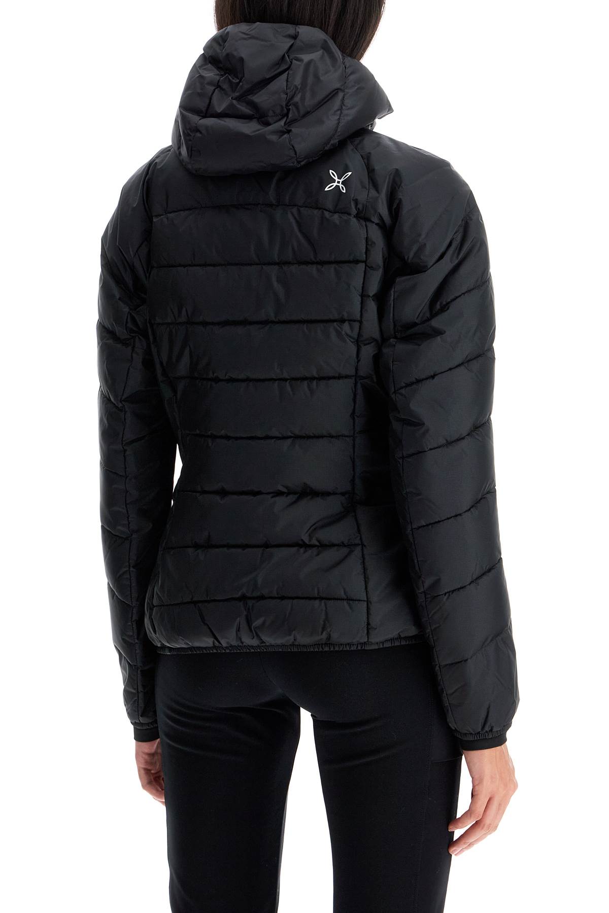 Shop Montura Short Destiny Down Jacket In Black