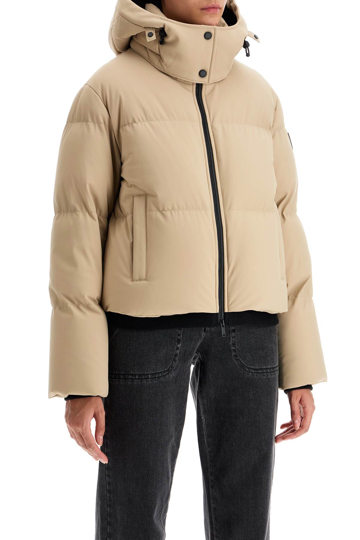 Shop Moose Knuckles Misti Short Down Jacket