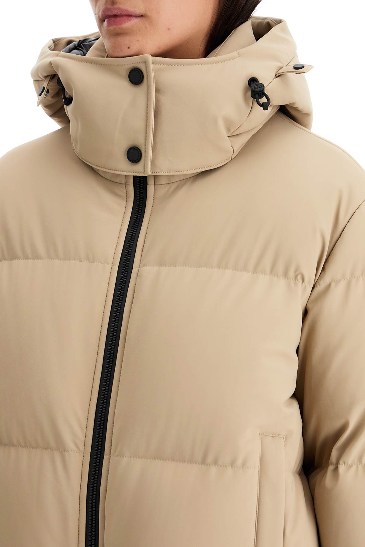 Shop Moose Knuckles Misti Short Down Jacket