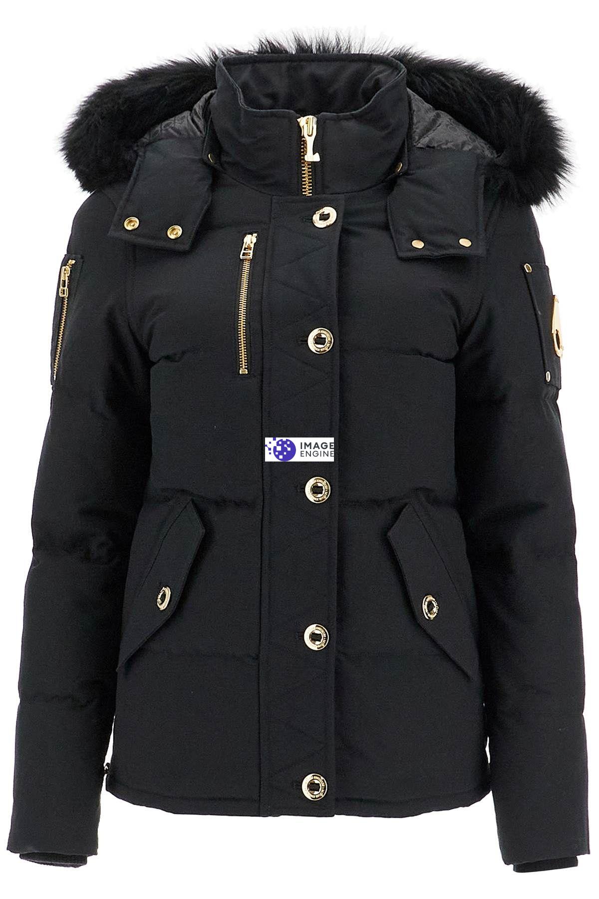 Moose Knuckles "3Q Canvas Down Jacket With Shear