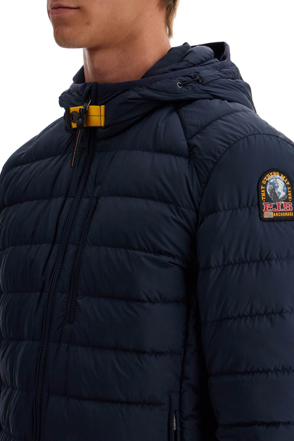 Shop Parajumpers 'last Minute' Light Down Jacket In Blue