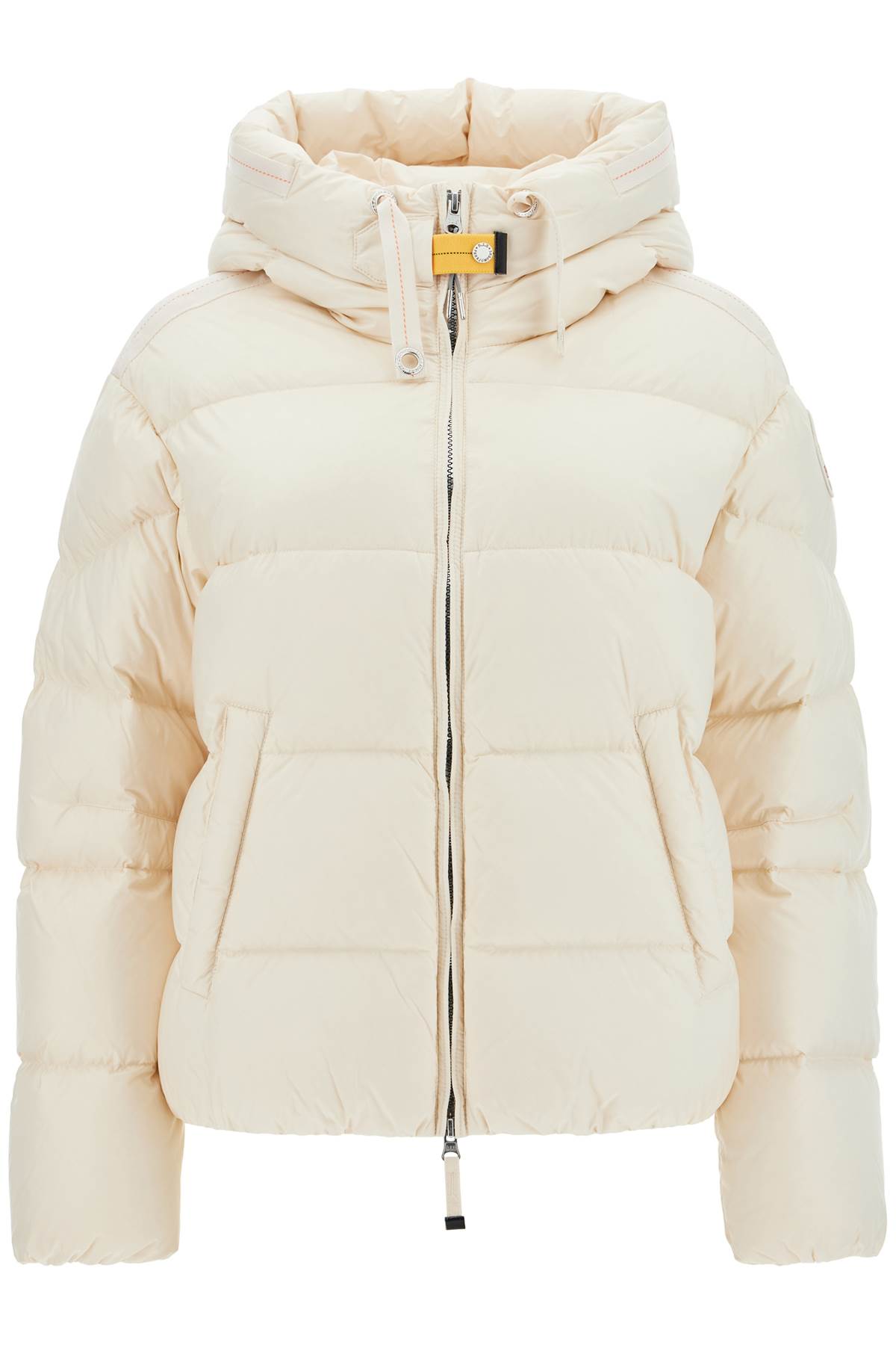 Shop Parajumpers Tilly Hooded Down Jacket In White