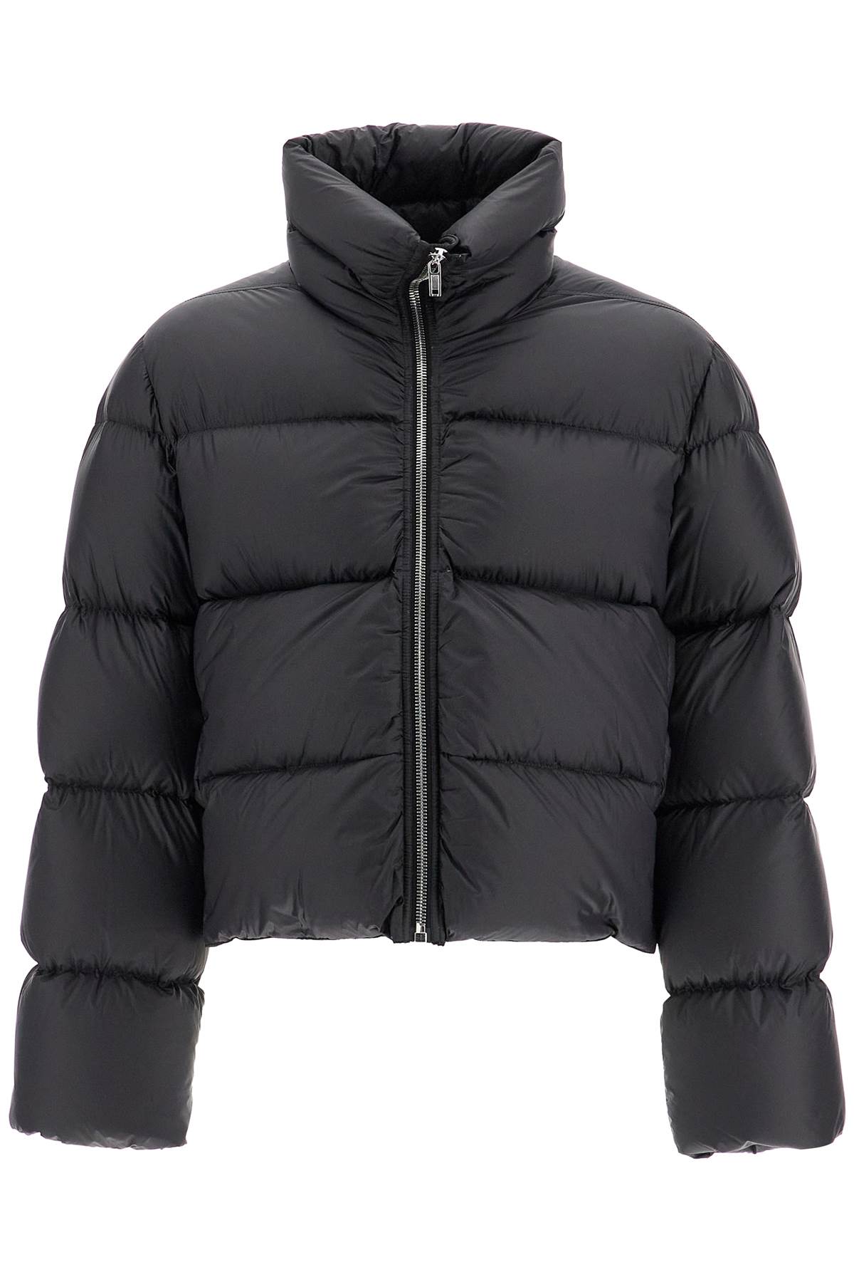 Shop Rick Owens Short Turtle Jkt Down Jacket In Black