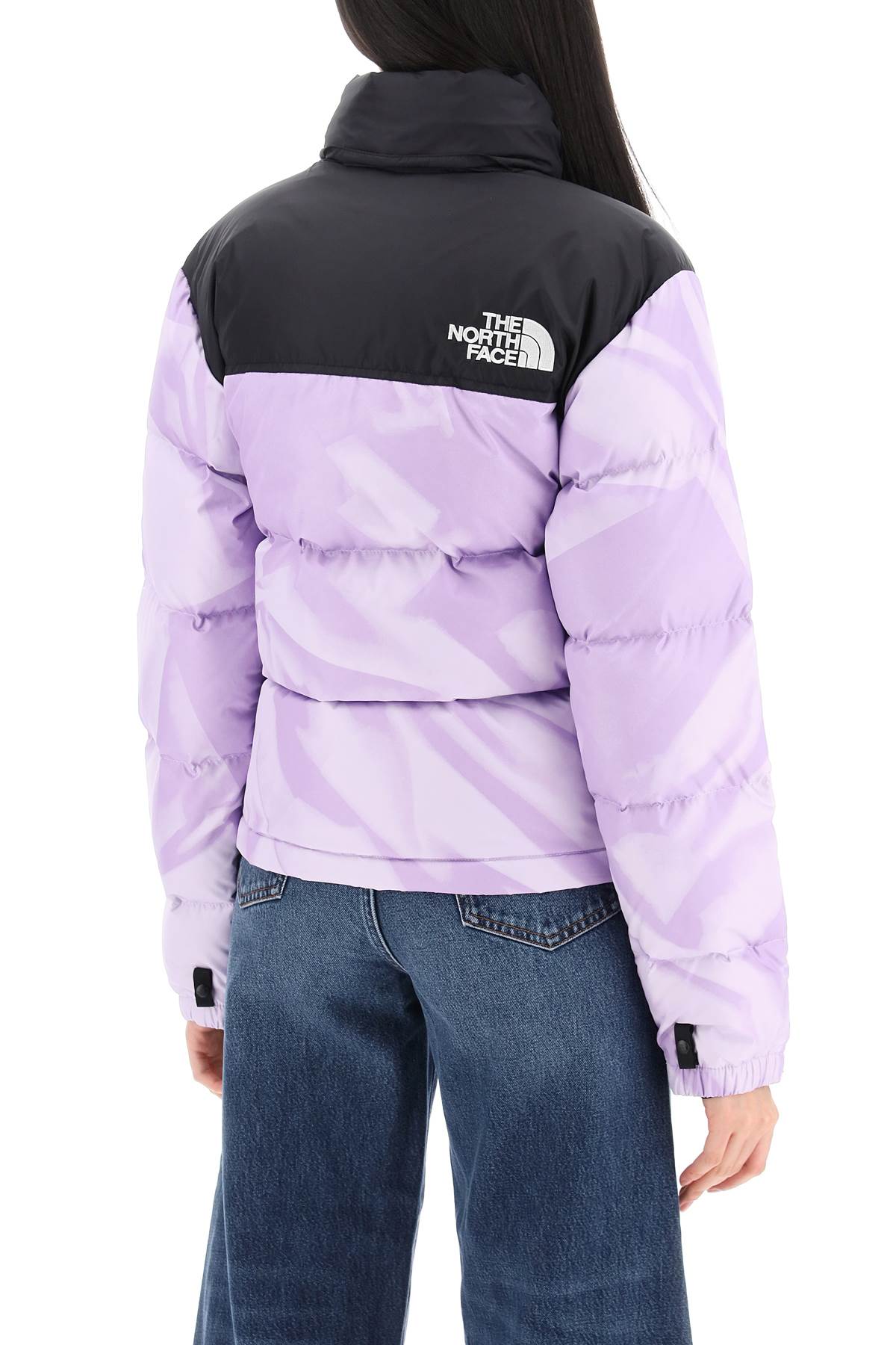 Shop The North Face 1996 Retro Nuptse Down Jacket In Purple,black
