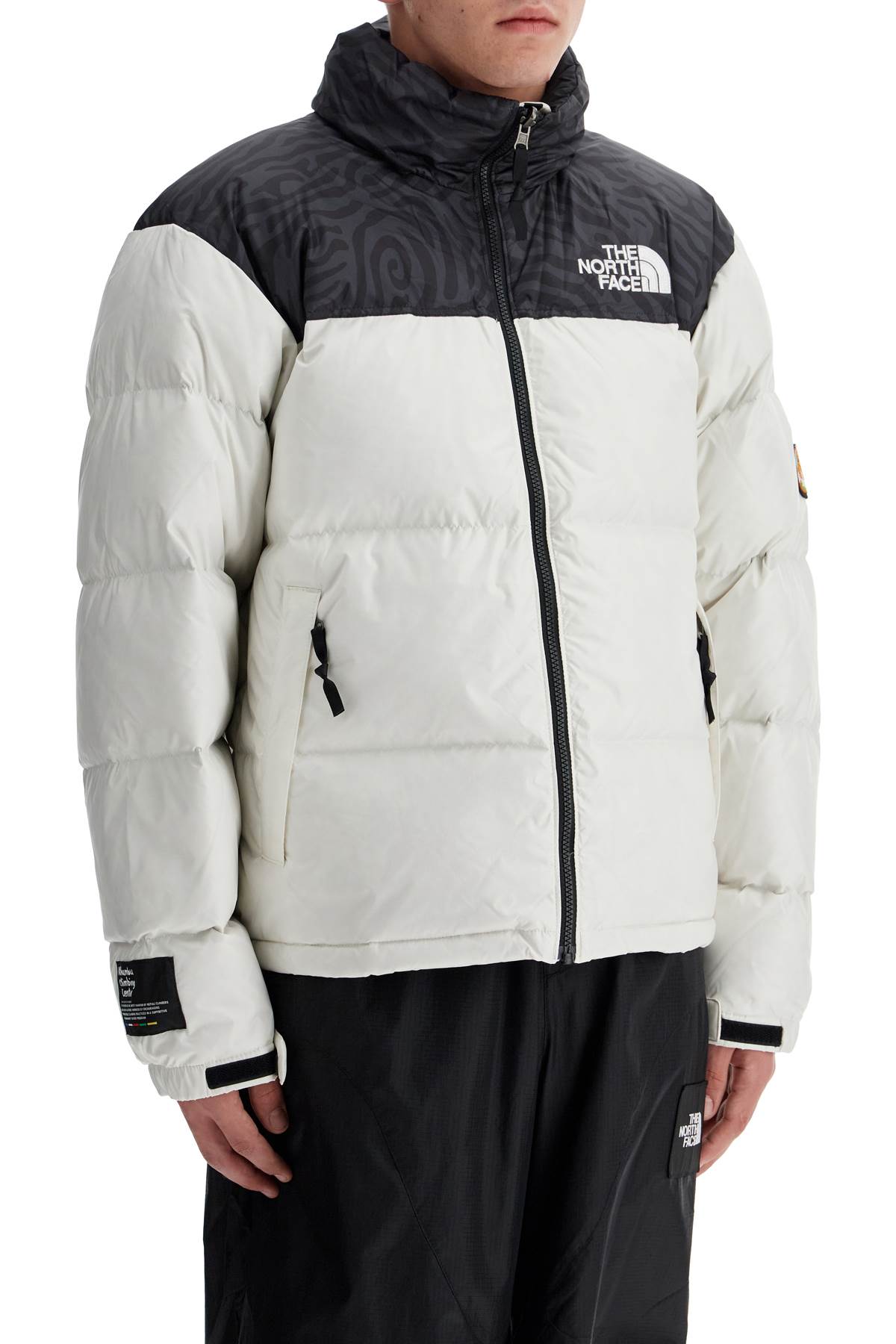 Shop The North Face 1996 Retro Nuptse Ripstop In White