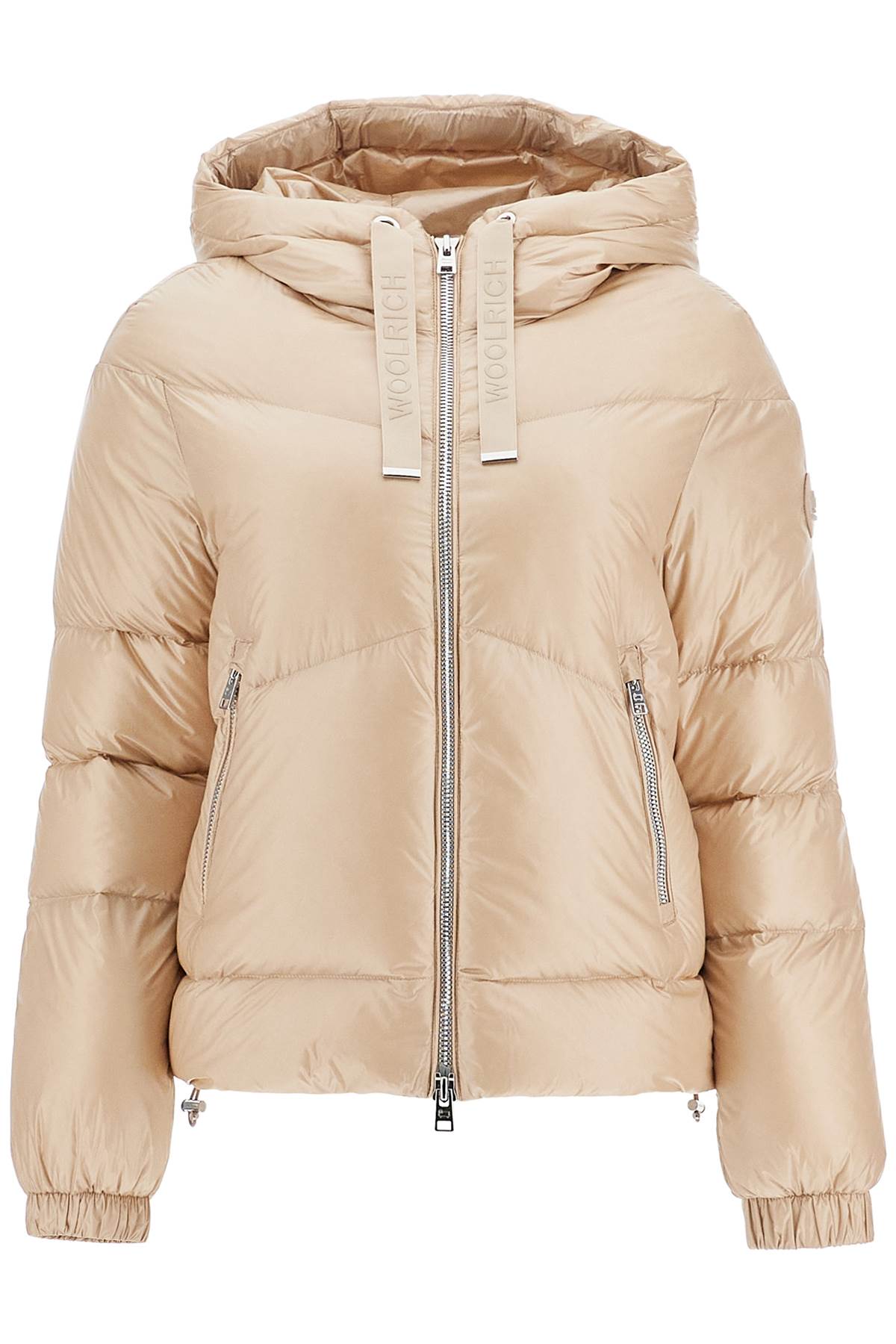 Shop Woolrich 'shiny Nylon Aliquipp In Beige