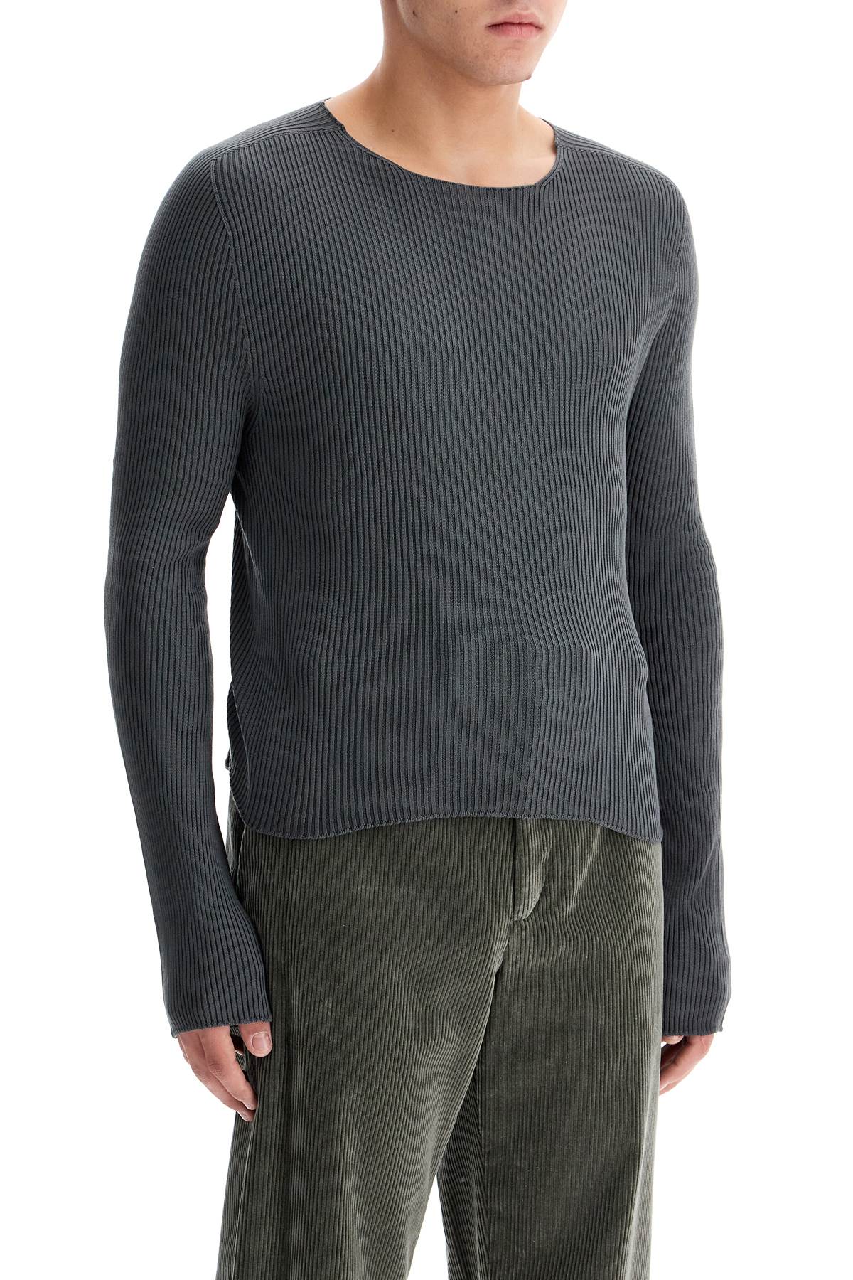 Shop Rier Slim Fit Knit Pullover Sweater In Grey