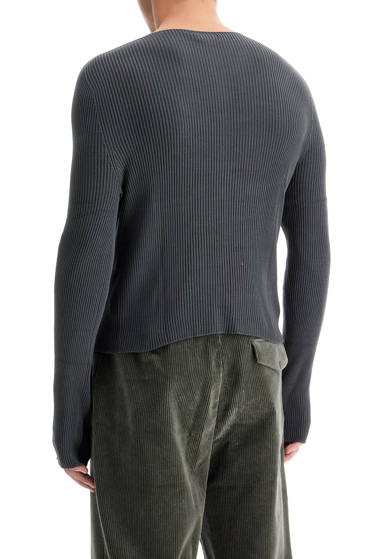 Shop Rier Slim Fit Knit Pullover Sweater In Grey