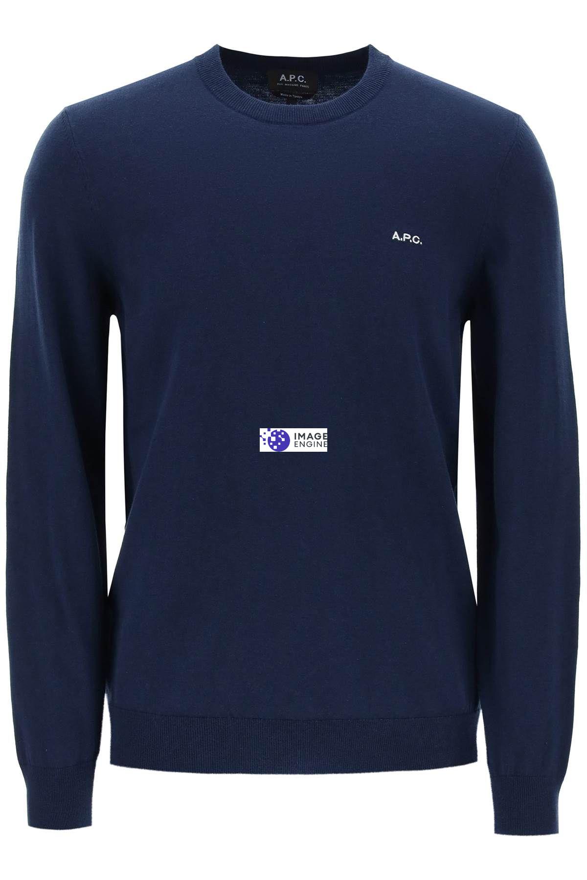 Apc Mayeul Sweatshirt In Blue