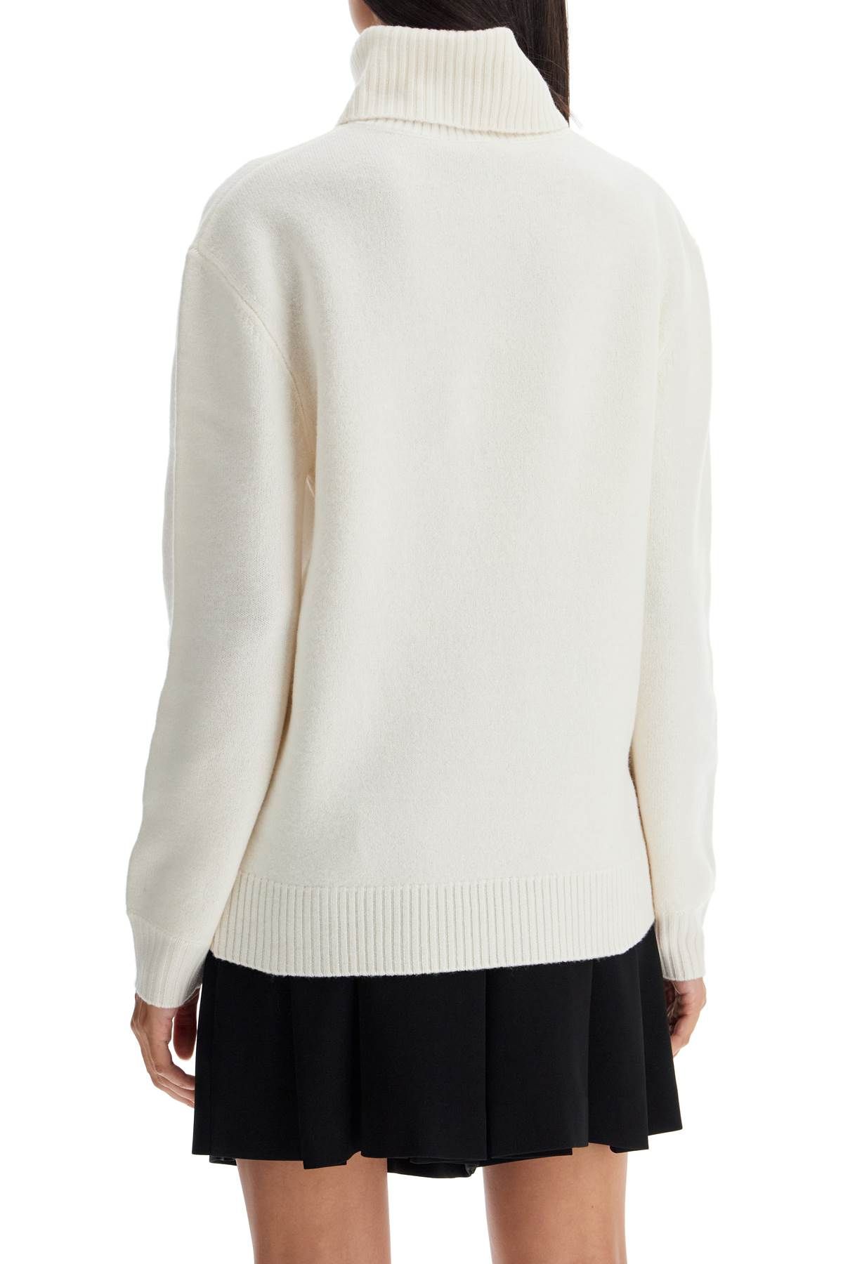 Shop Apc Walter High-neck Pullover In White