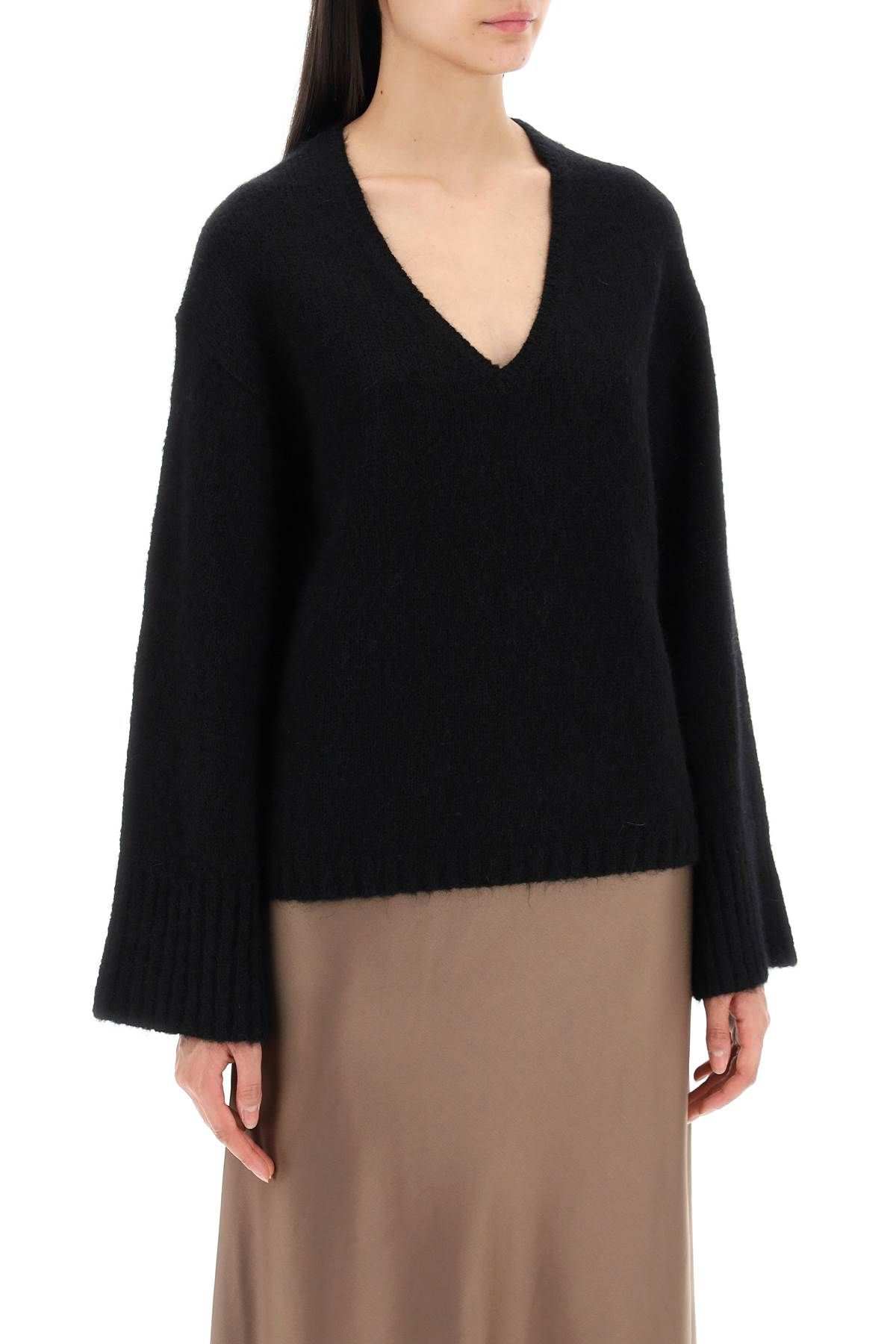 Shop By Malene Birger Cimone Sweater In Black