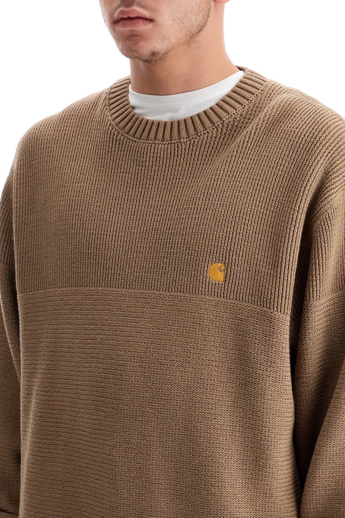 Shop Carhartt Chane Sweater In Beige