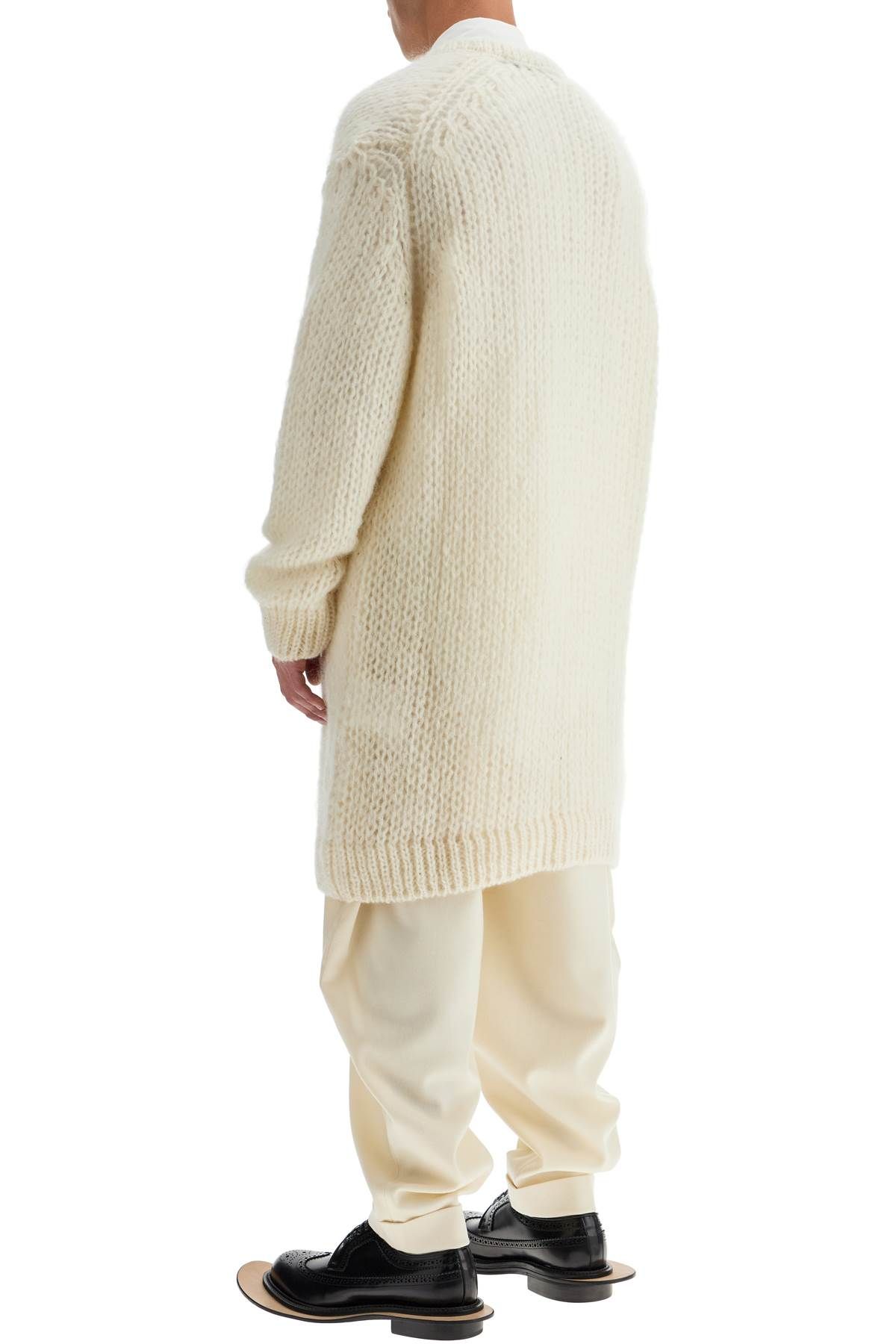 Shop Comme Des Garçons Homme Deux "oversized Moh In White