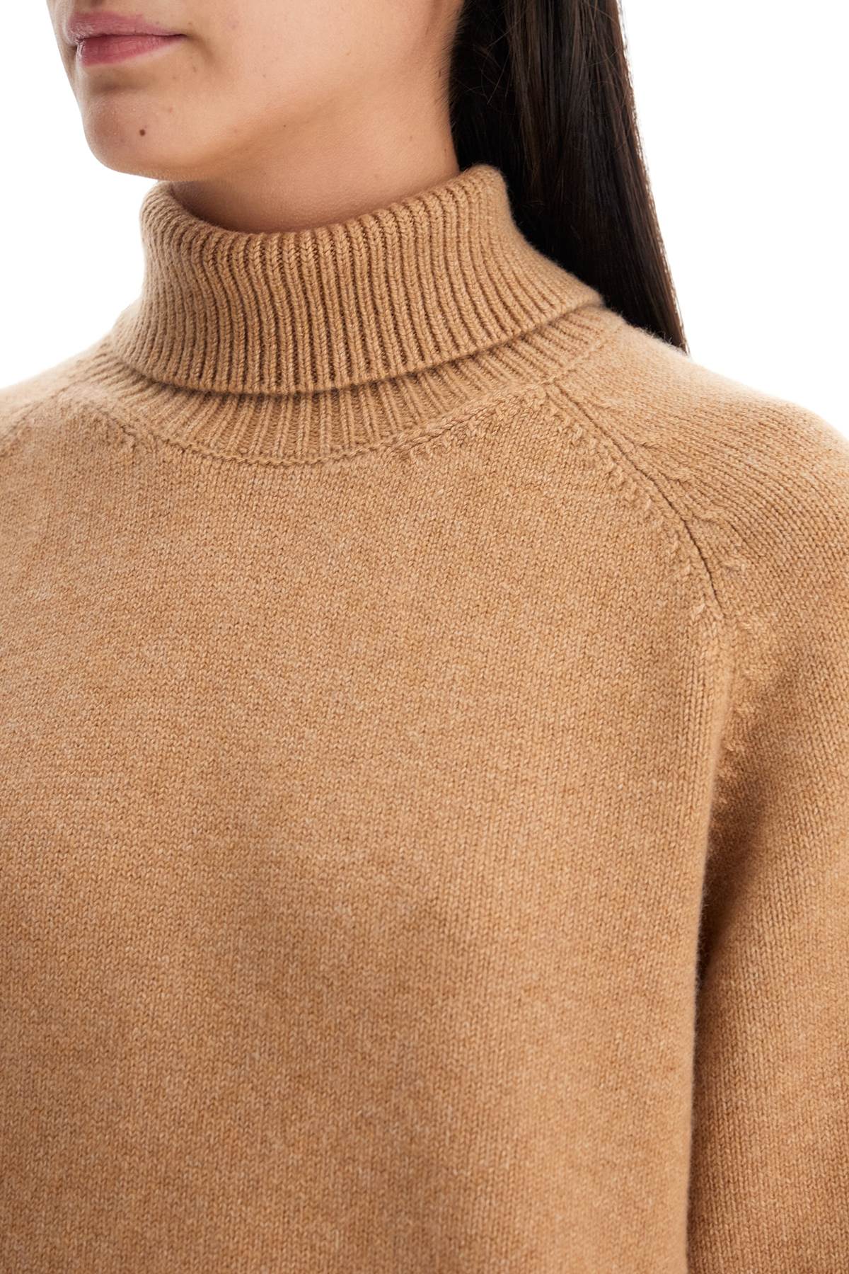 Shop Fendi Cashmere Selleria Pullover In Beige