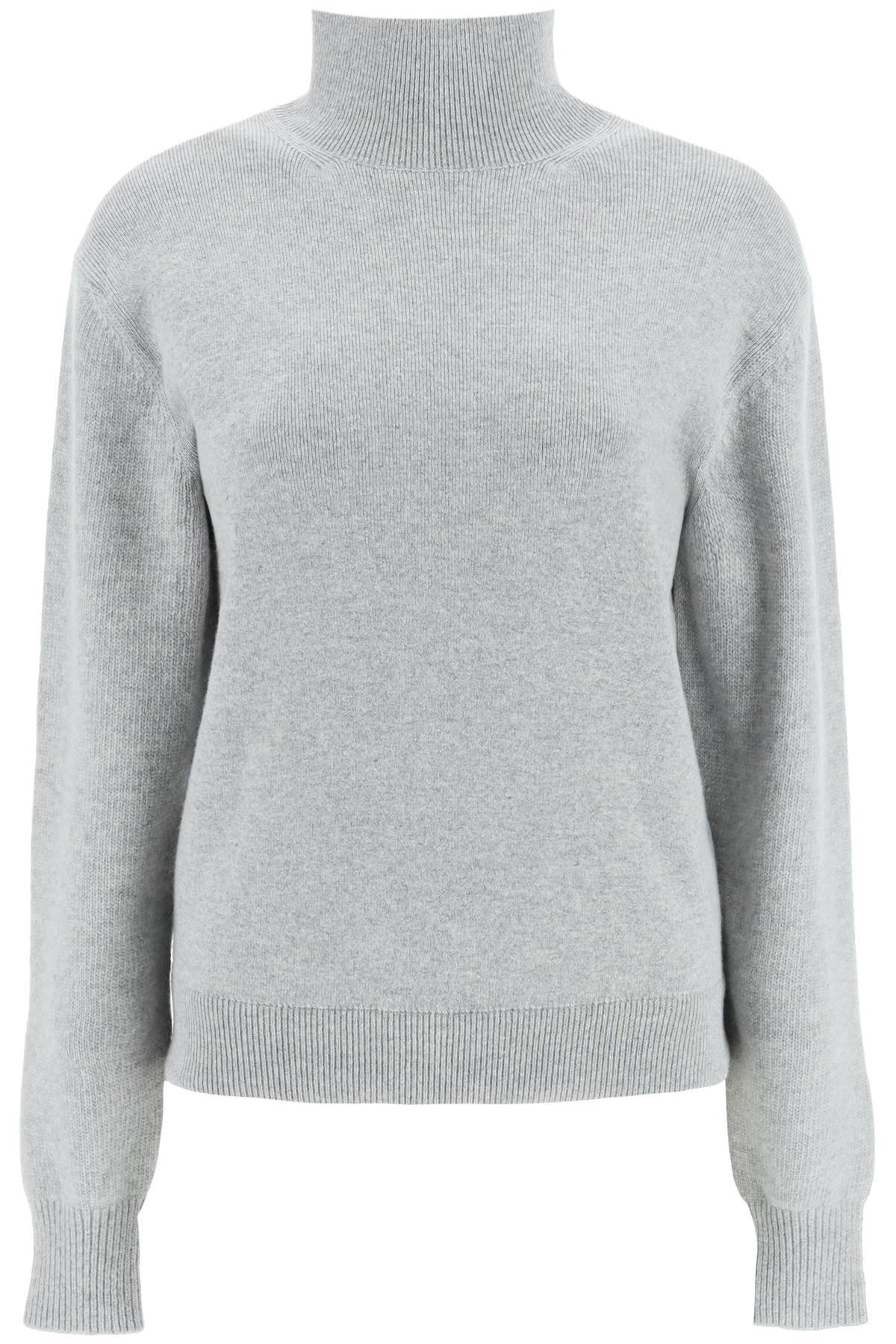 Shop Fendi Wool And Cashmere Pullover In Grey