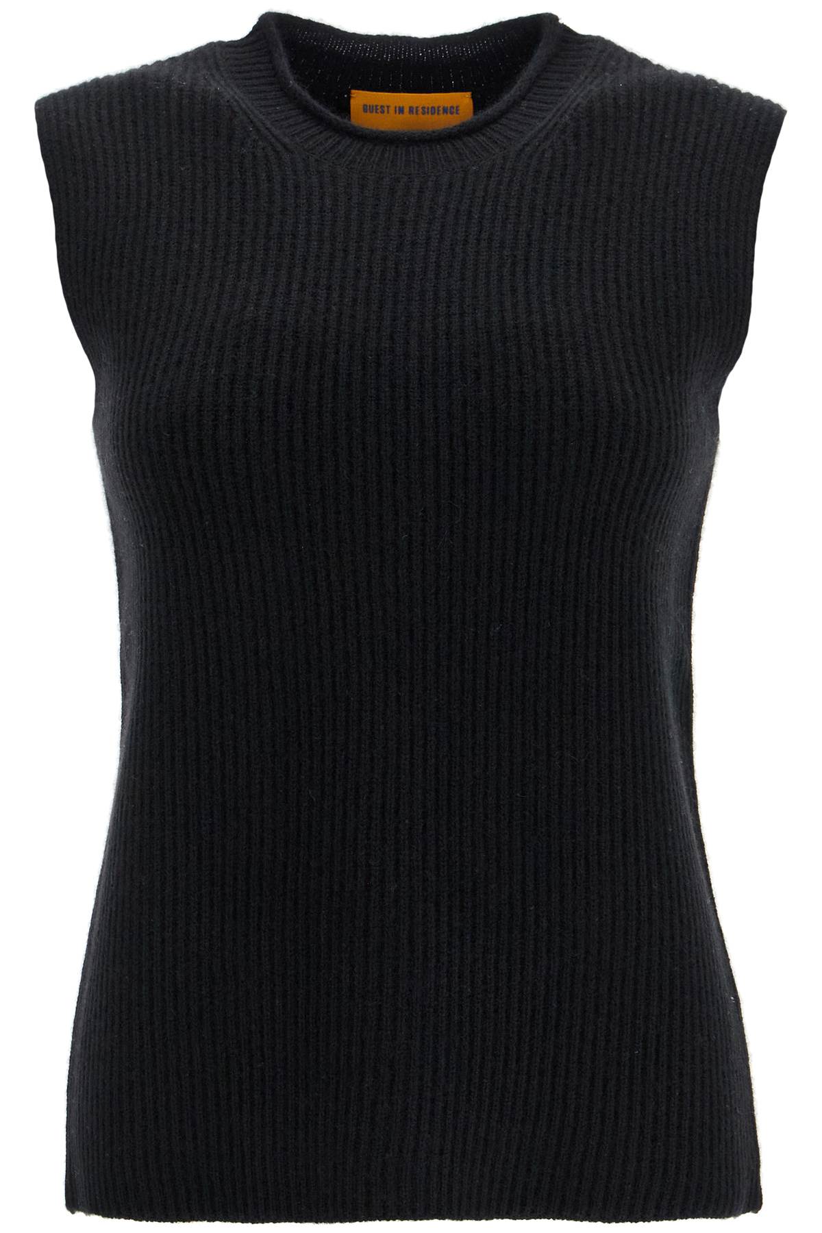 GUEST IN RESIDENCE CASHMERE SLEEVELESS SWEATER 