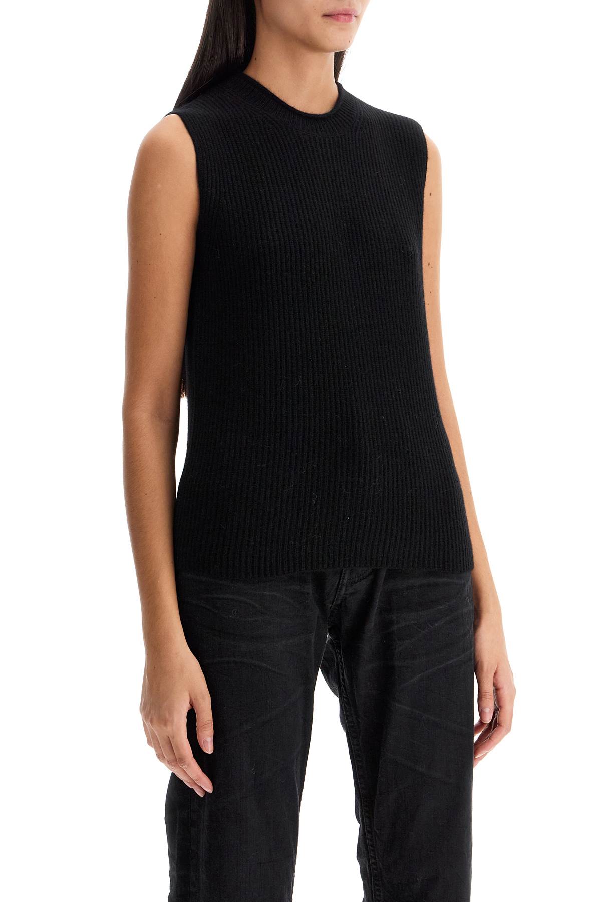 GUEST IN RESIDENCE CASHMERE SLEEVELESS SWEATER 