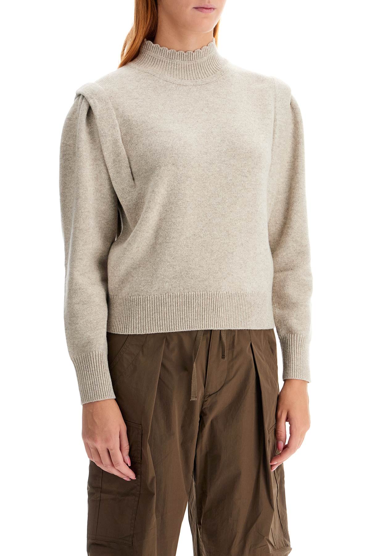 Shop Isabel Marant Étoile Lucile Sweater In Grey