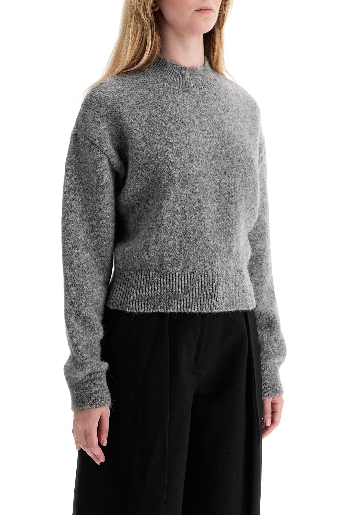 Shop Jacquemus Knit In Grey