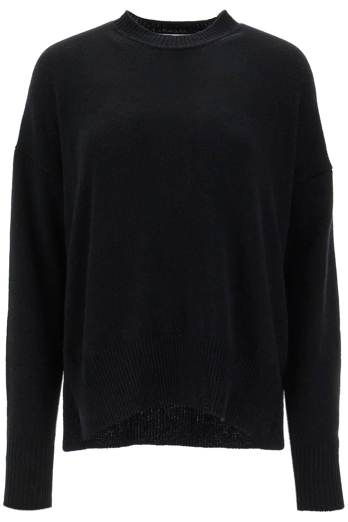 Shop Jil Sander Oversized Cashmere Sweater In Black