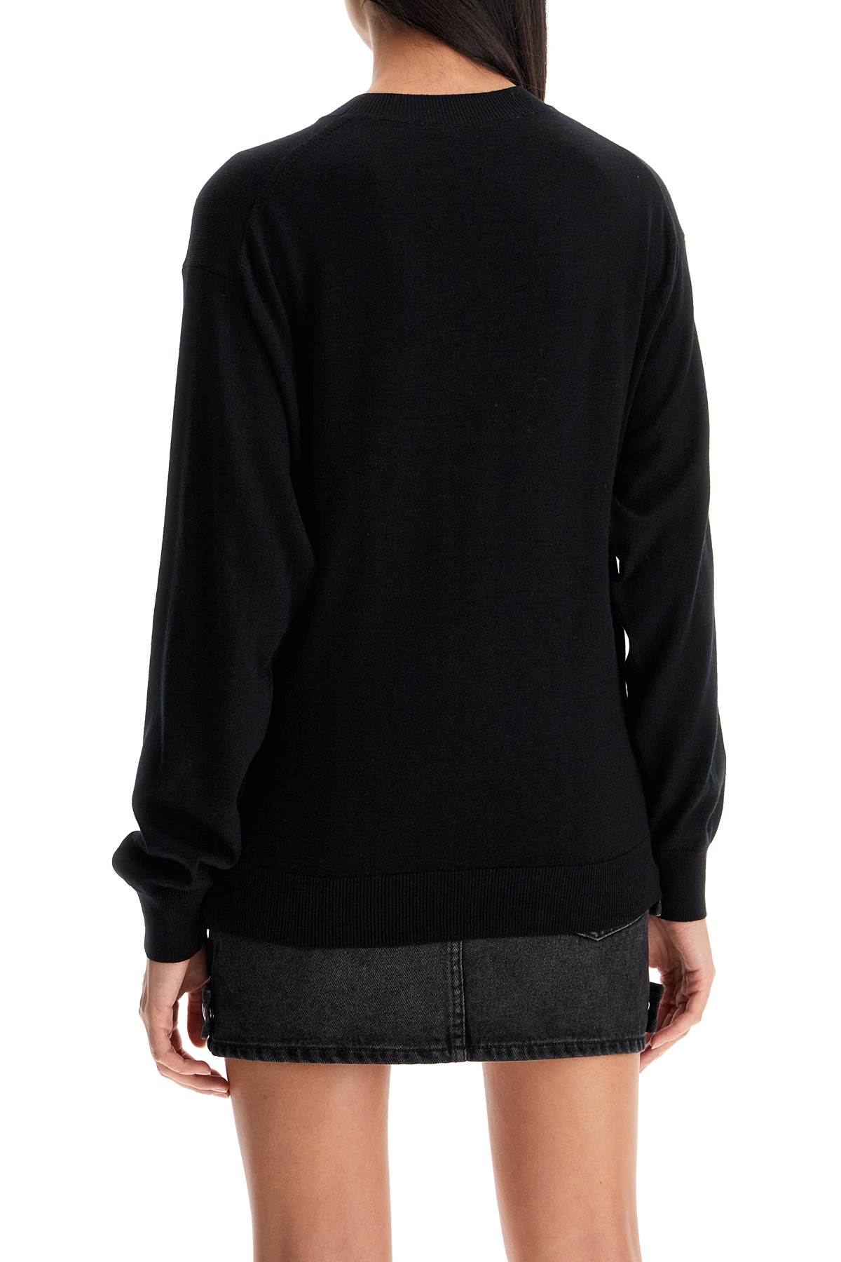 Shop Kenzo Boke Flower Pullover In Black