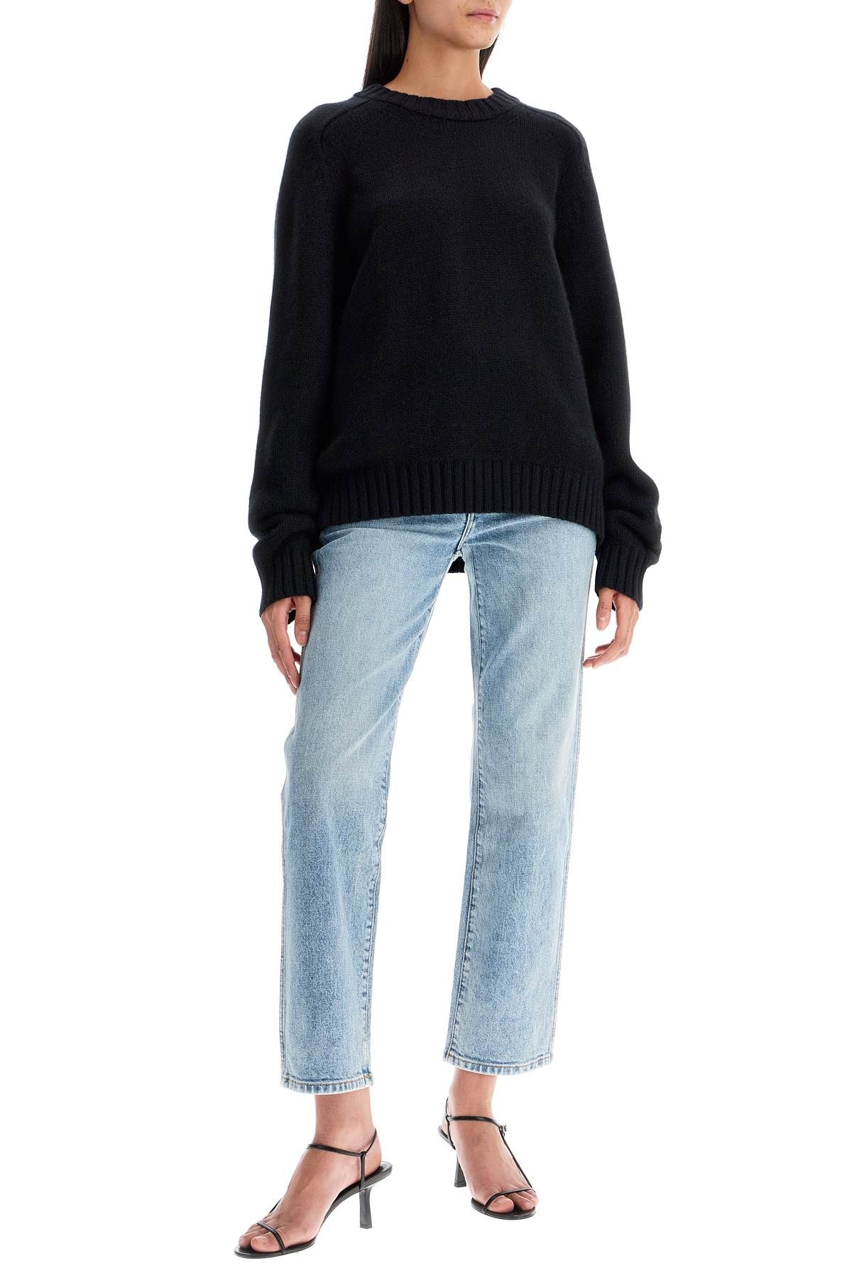 Shop Khaite Cashmere Mae Pullover Sweater In Black