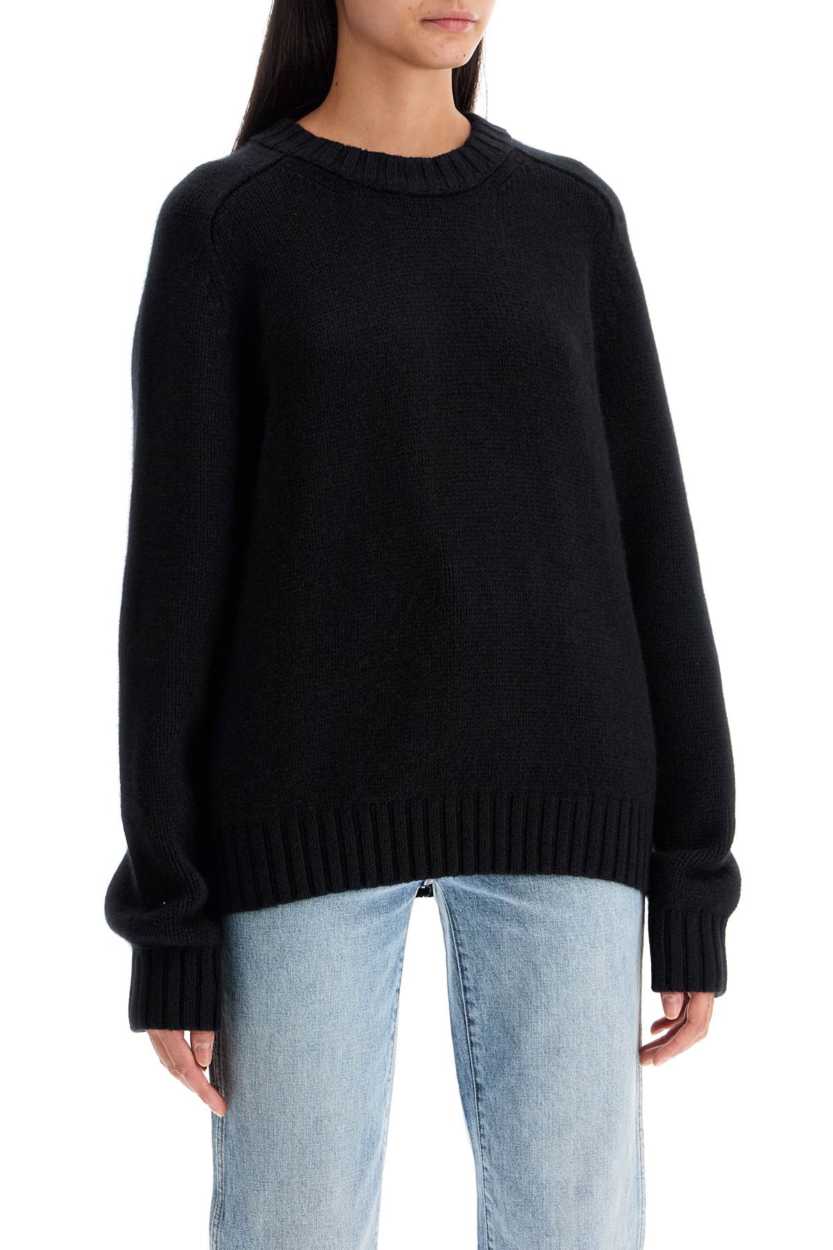 Shop Khaite Cashmere Mae Pullover Sweater In Black