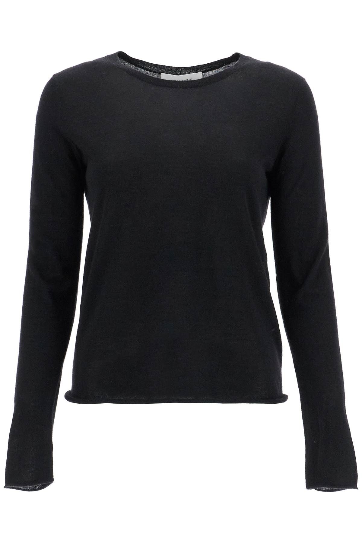 Shop Lisa Yang Pullover Alba In Cashmere In Black