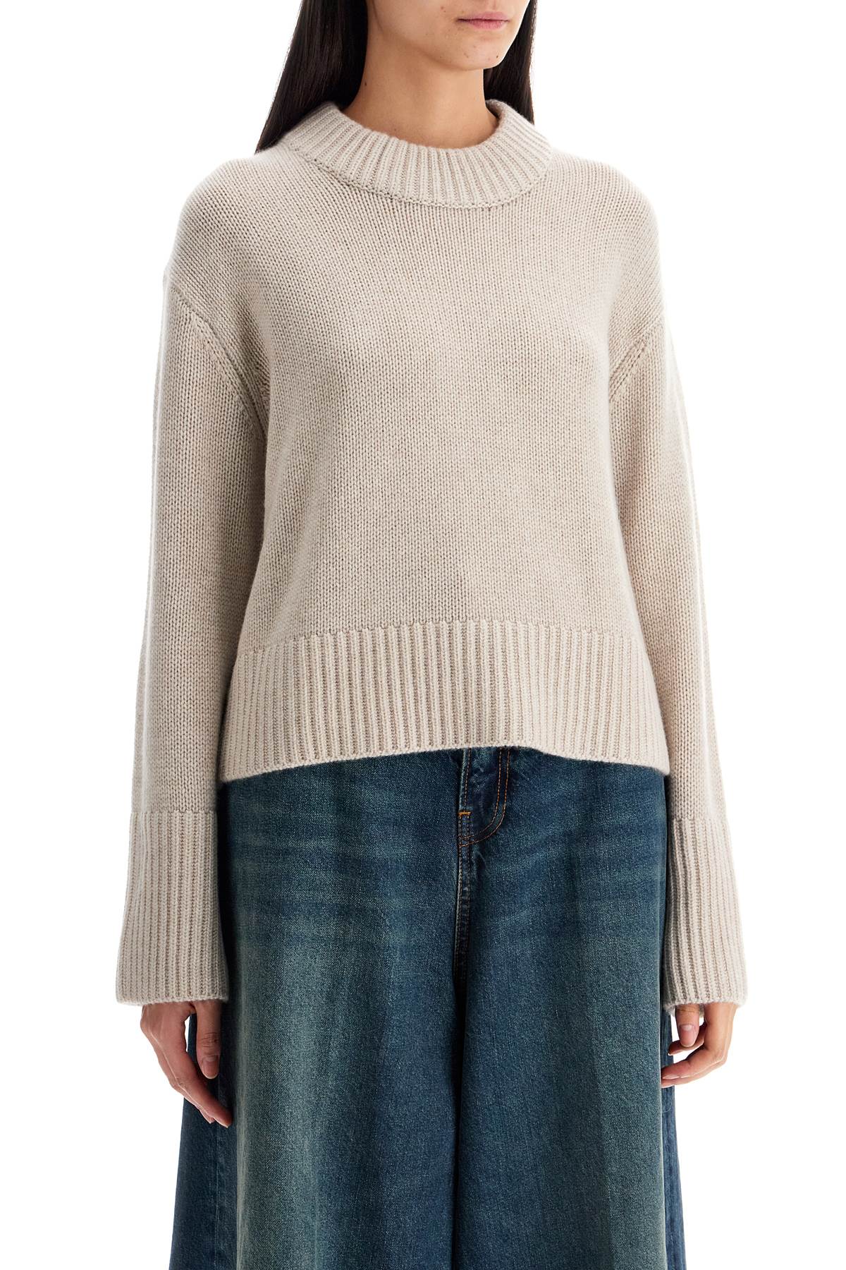 Shop Lisa Yang Cashmere Sony Pullover Sweater In Beige