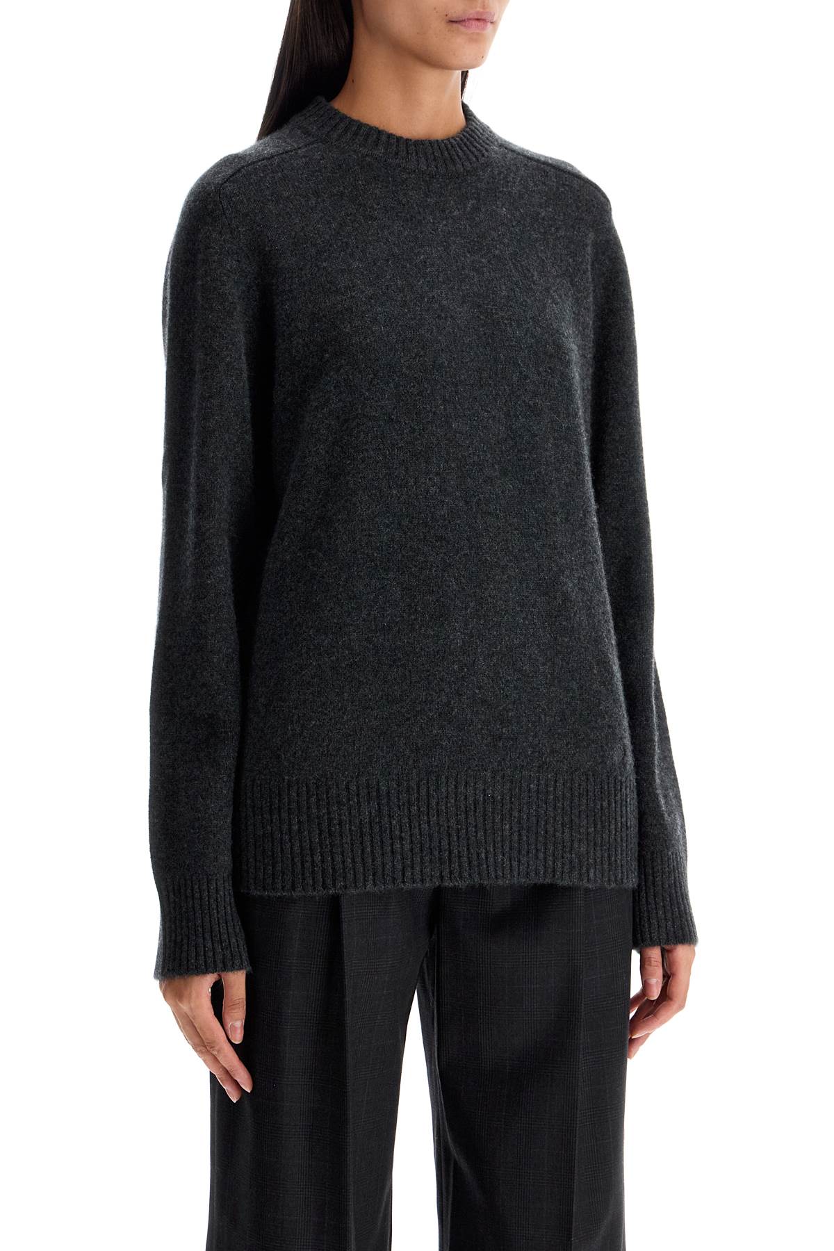 Shop Loulou Studio 'baltra' Cashmere Sweater In Grey