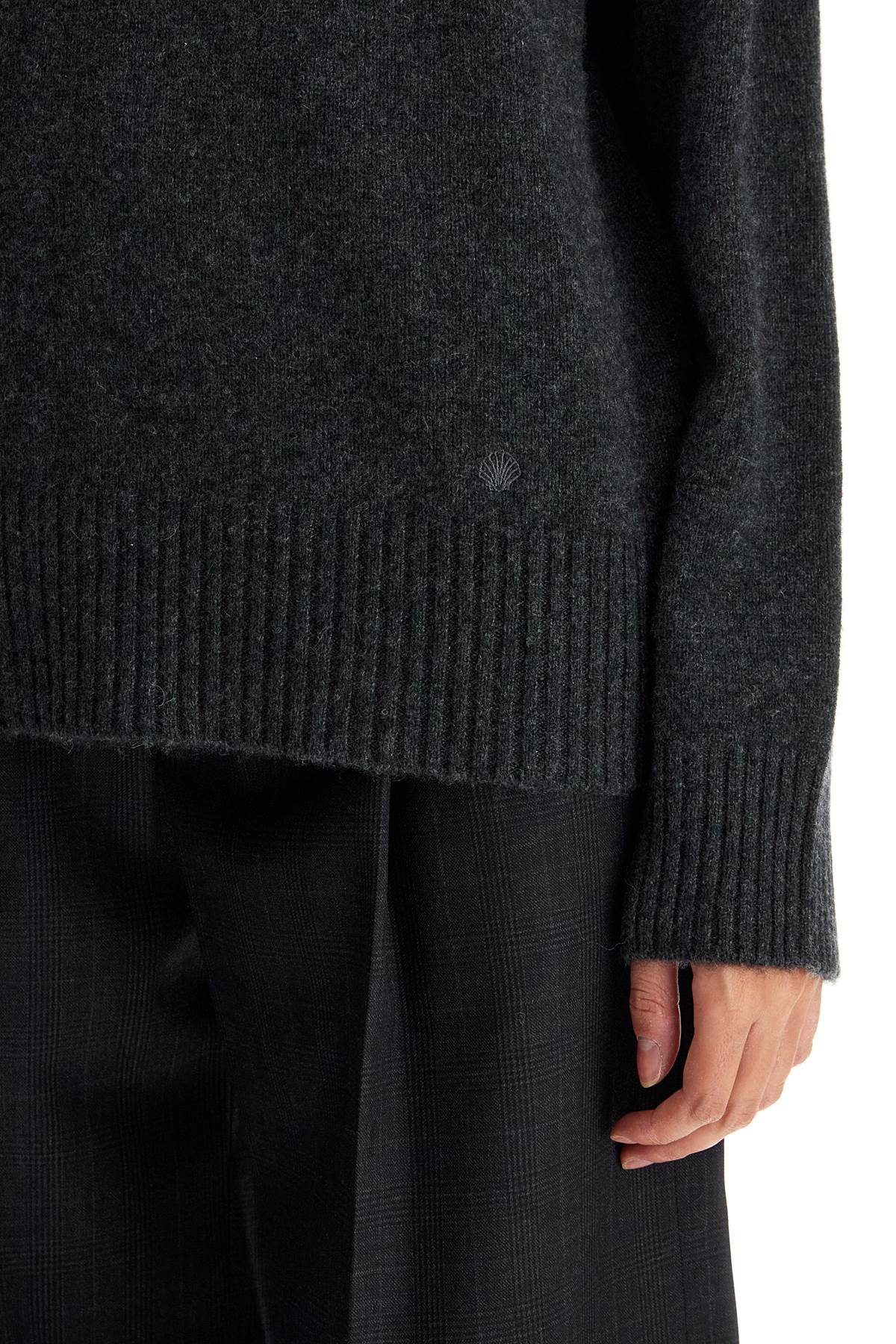 Shop Loulou Studio 'baltra' Cashmere Sweater In Grey