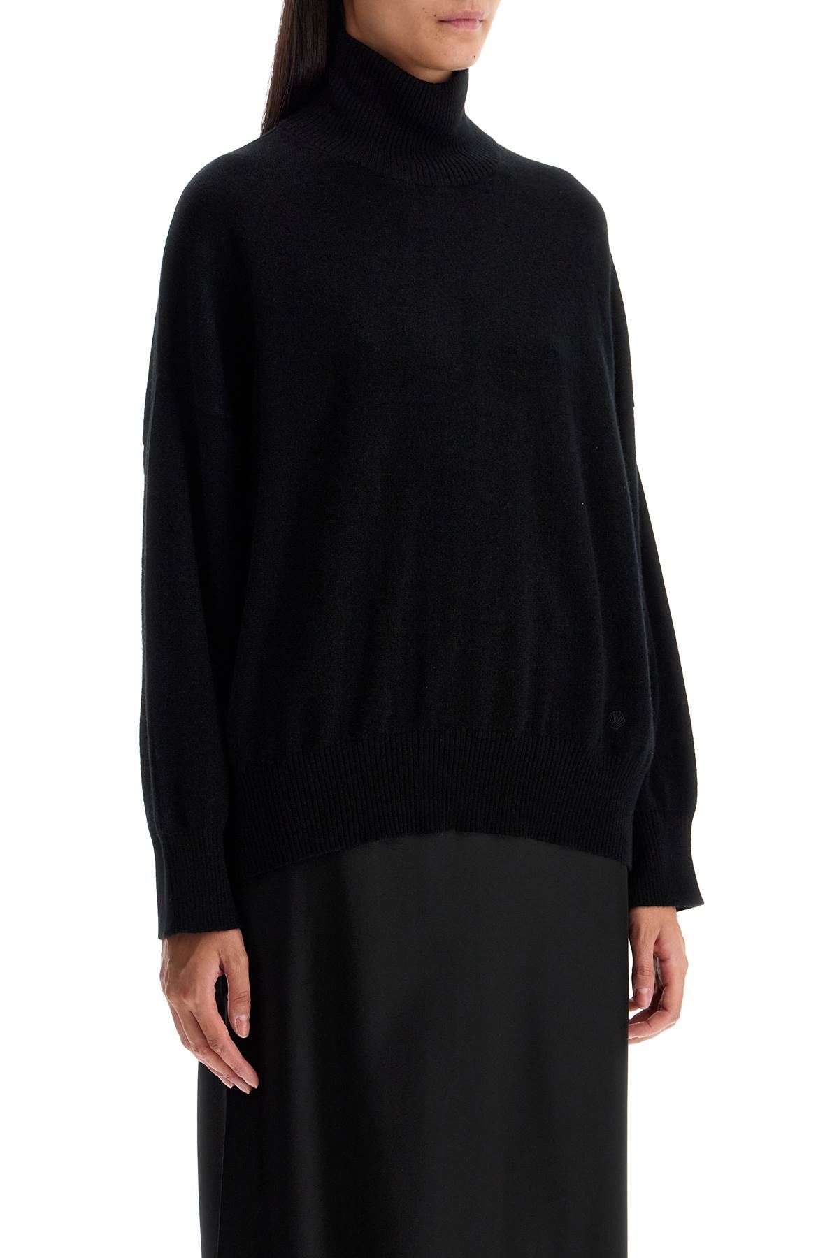 Shop Loulou Studio Cashmere 'murano' In Black