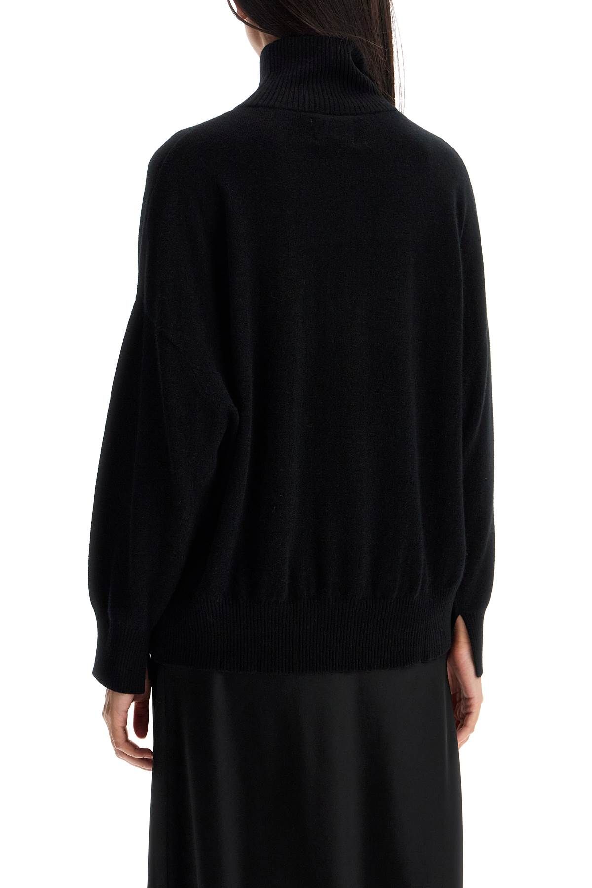 Shop Loulou Studio Cashmere 'murano' In Black