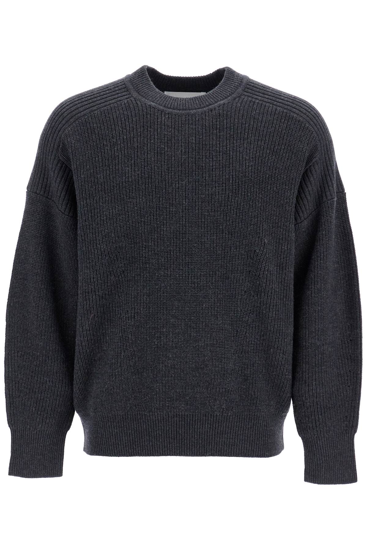 Shop Marant "merino Wool Barry Pullover In Grey